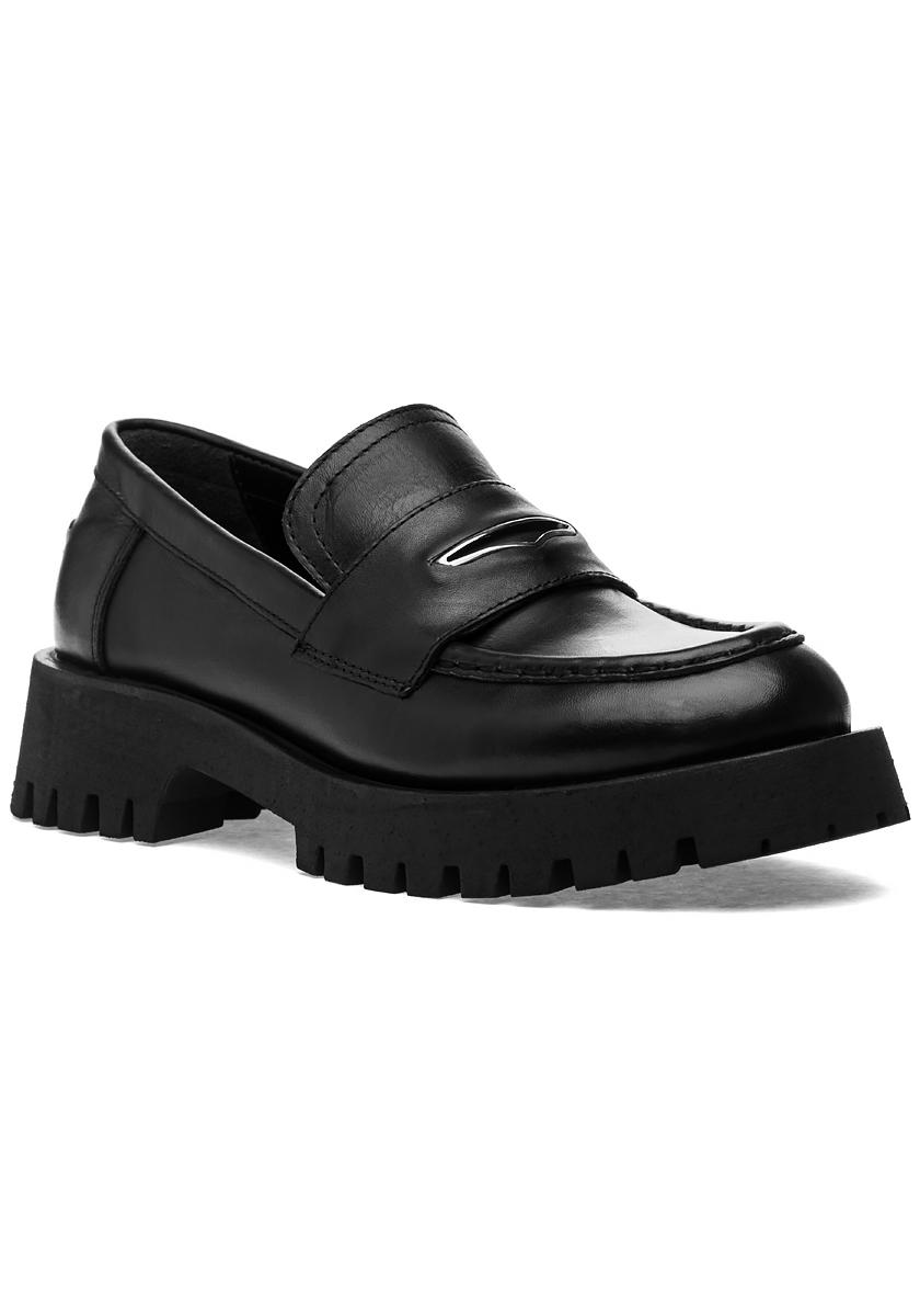 Steve Madden Lawrence Loafer Black 