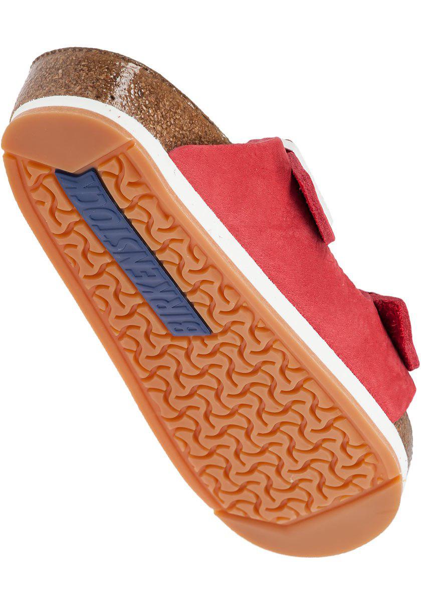 Birkenstock Red Arizona Soft Footbed | Birkenstock, Red, Birkenstock shoes