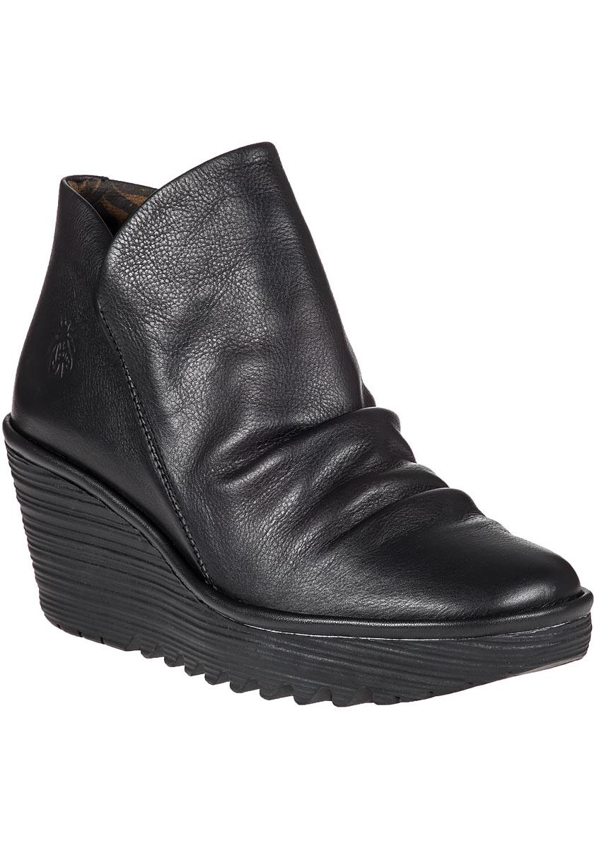 fly london yip wedge bootie