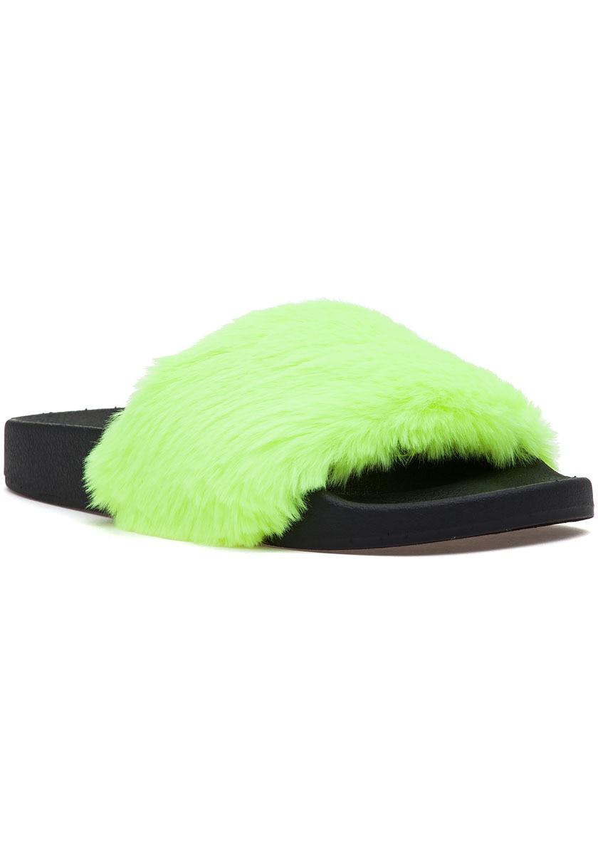 puma fluffy slides steve madden