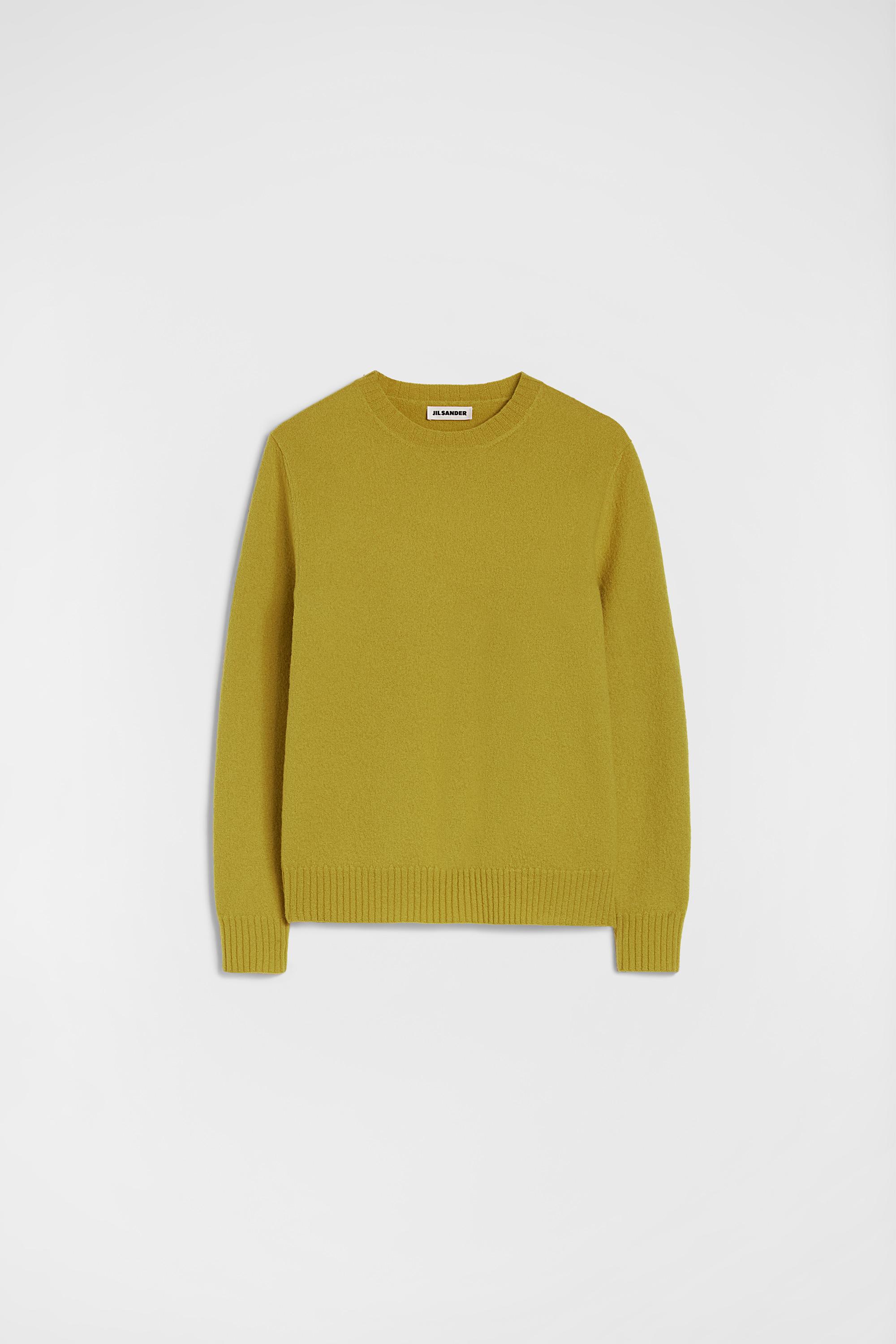 Jil Sander レディース グリーン クルーネックセーター セーター Jil Sander レディース グリーン クルーネックセーター セーター
