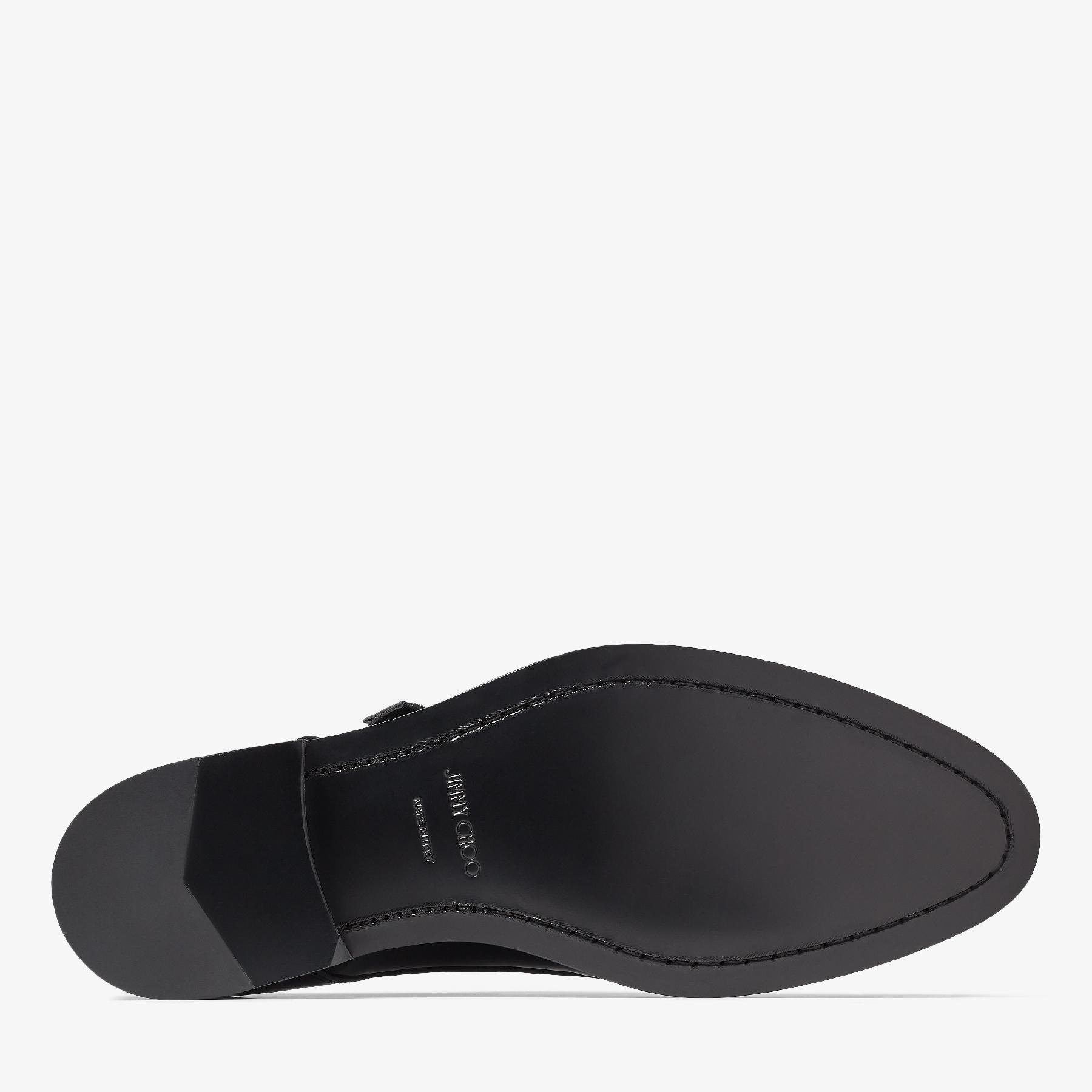 Jimmy Choo Finnion Monkstrap in Black for Men | Lyst