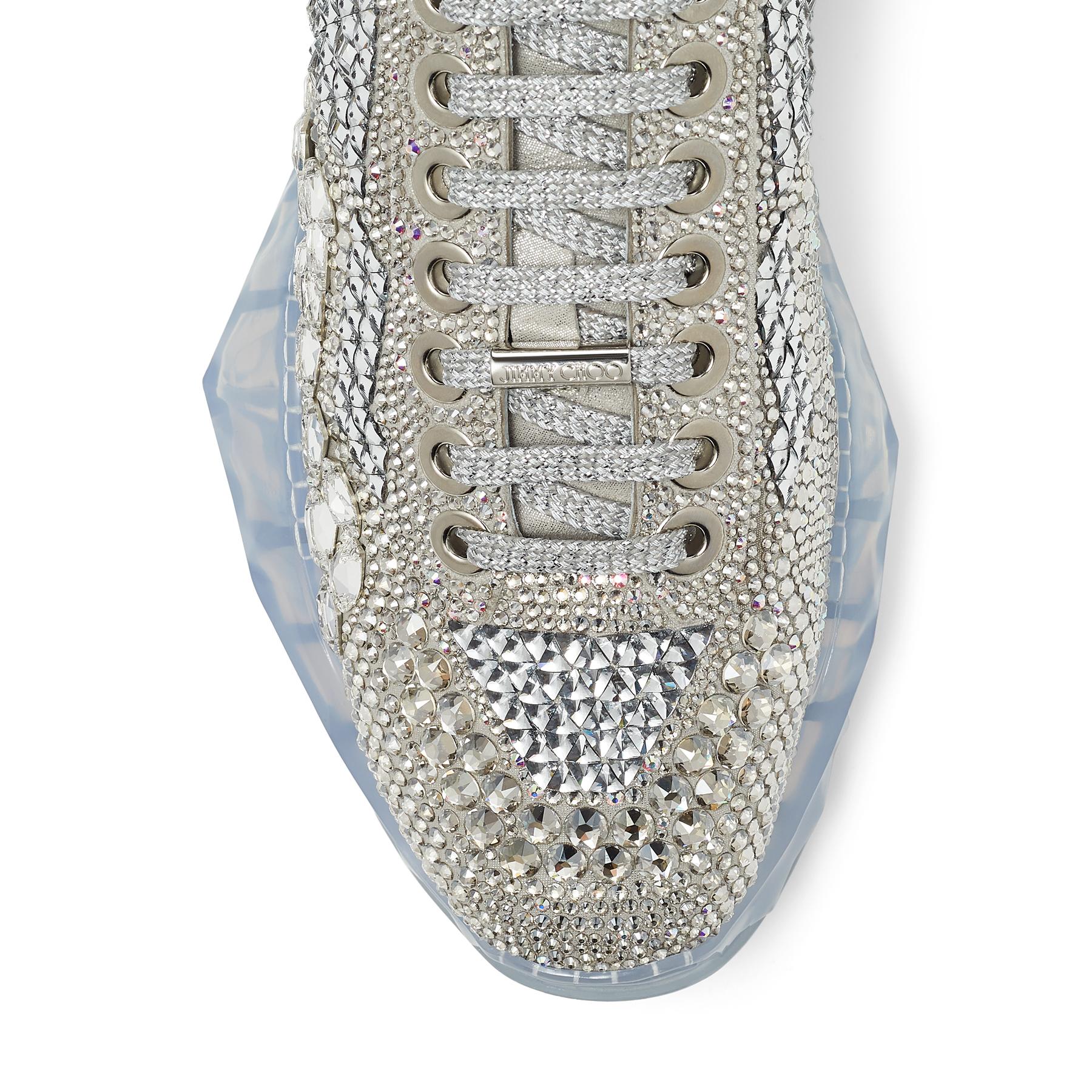 Sneakers Jimmy Choo Swarovski Crystal Shoes Jimmy Choo Diamond