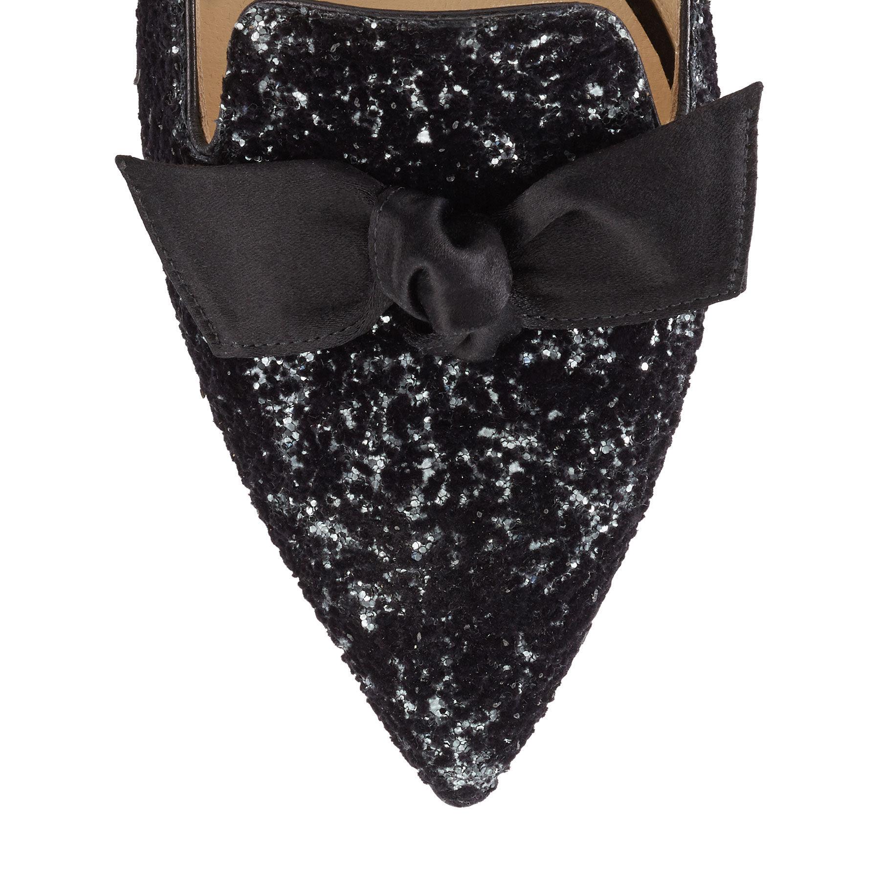 Jimmy Choo Gabie Flat in Black Lyst UK