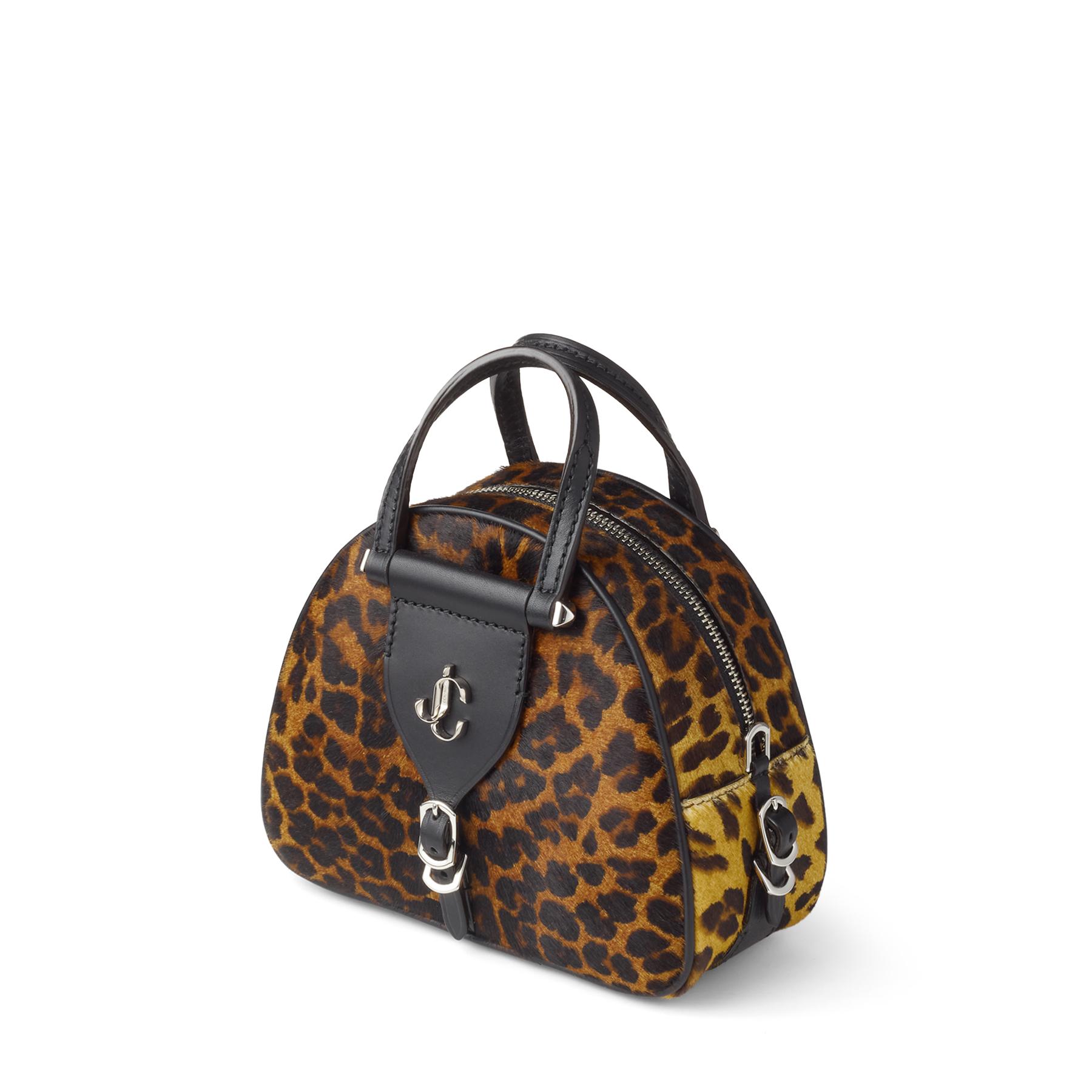 louis vuitton black and leopard print bag