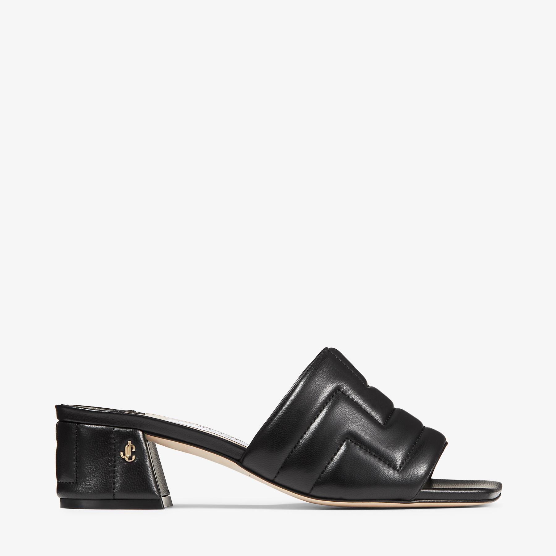 パンプス JIMMY CHOO THEMIS45 QUILTED NAPPA LEATHER MULE ANISE95PAT_010003_SIDE_vg02.jpg