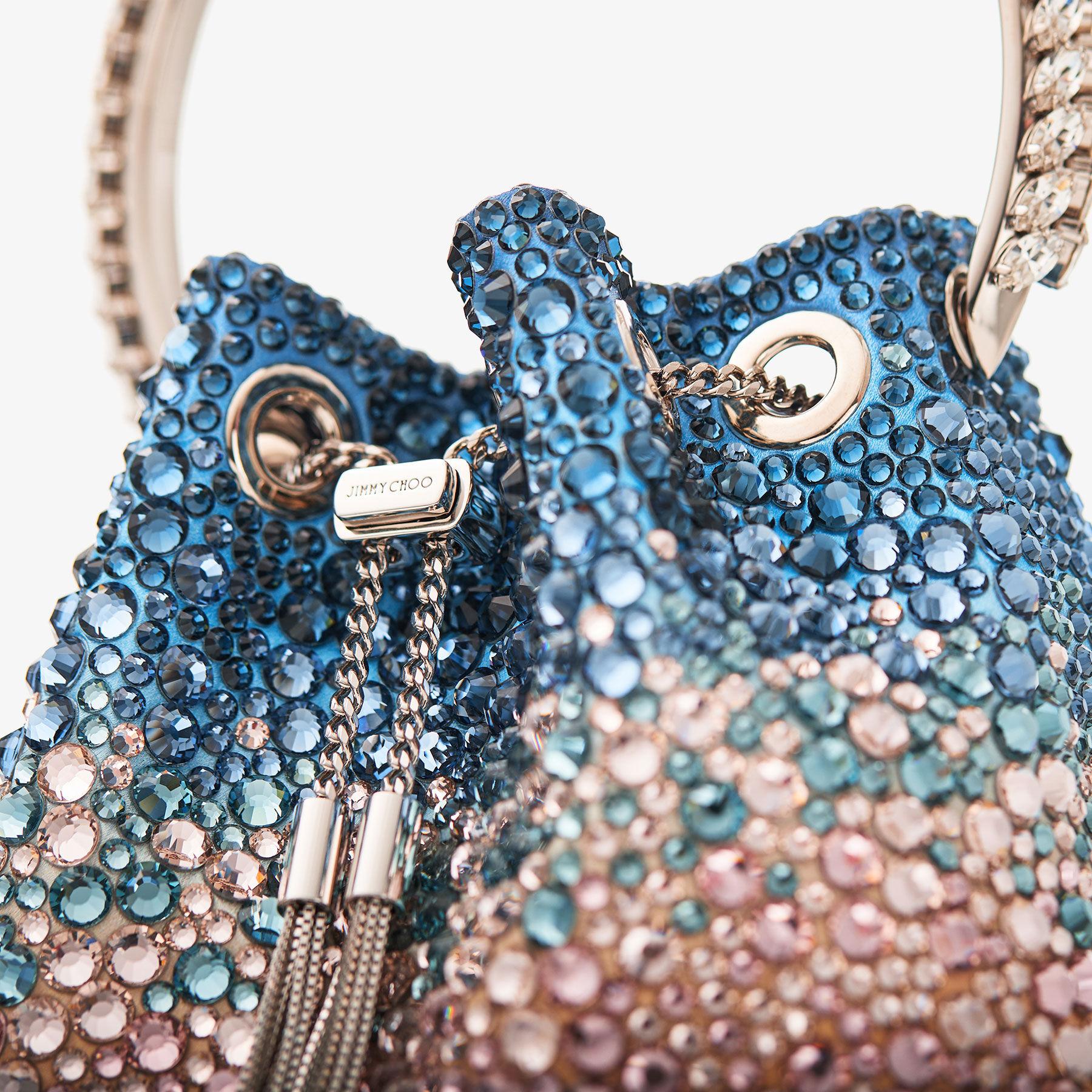 Jimmy Choo Bon Bon Handbag in Blue | Lyst