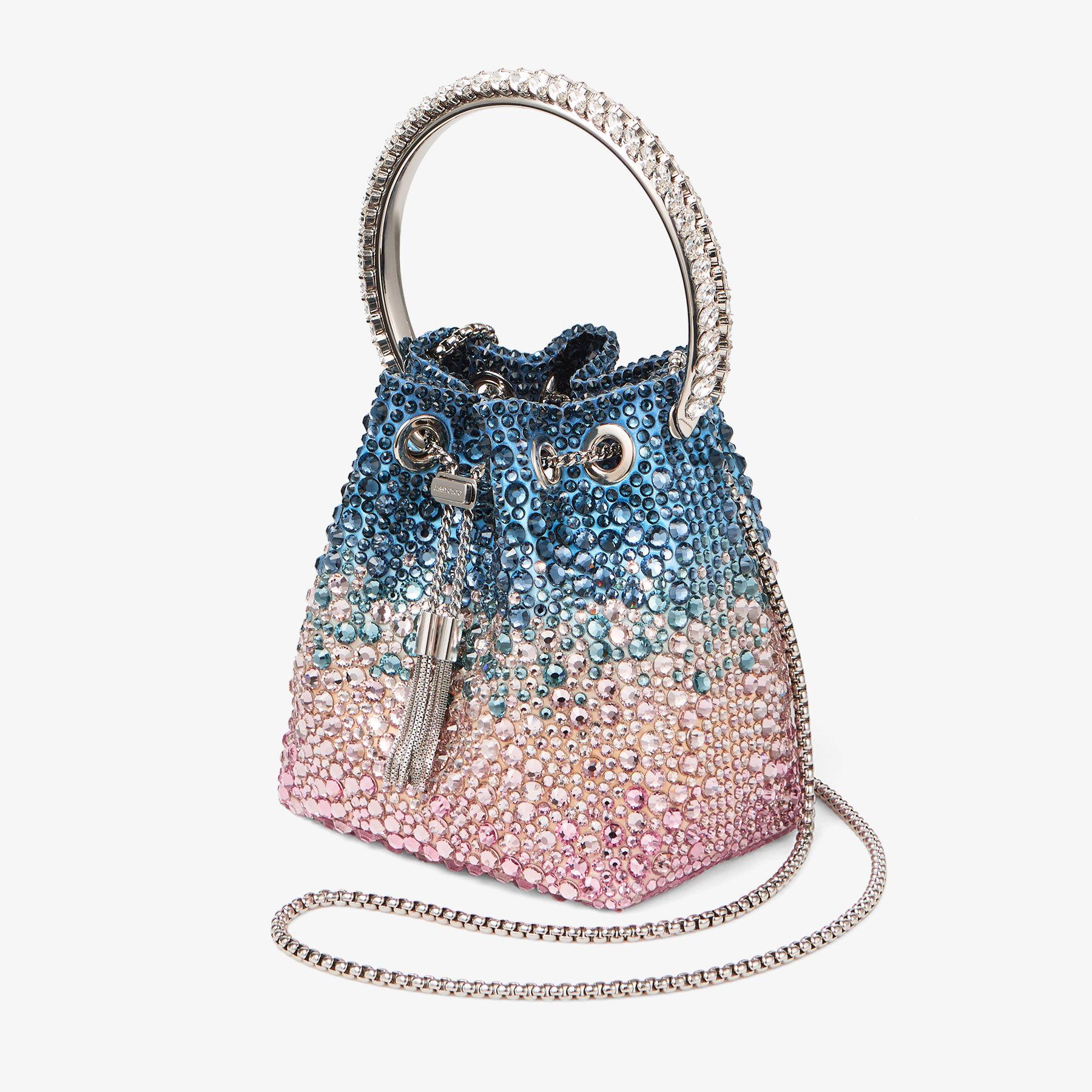Jimmy Choo Bon Bon Handbag in Blue | Lyst
