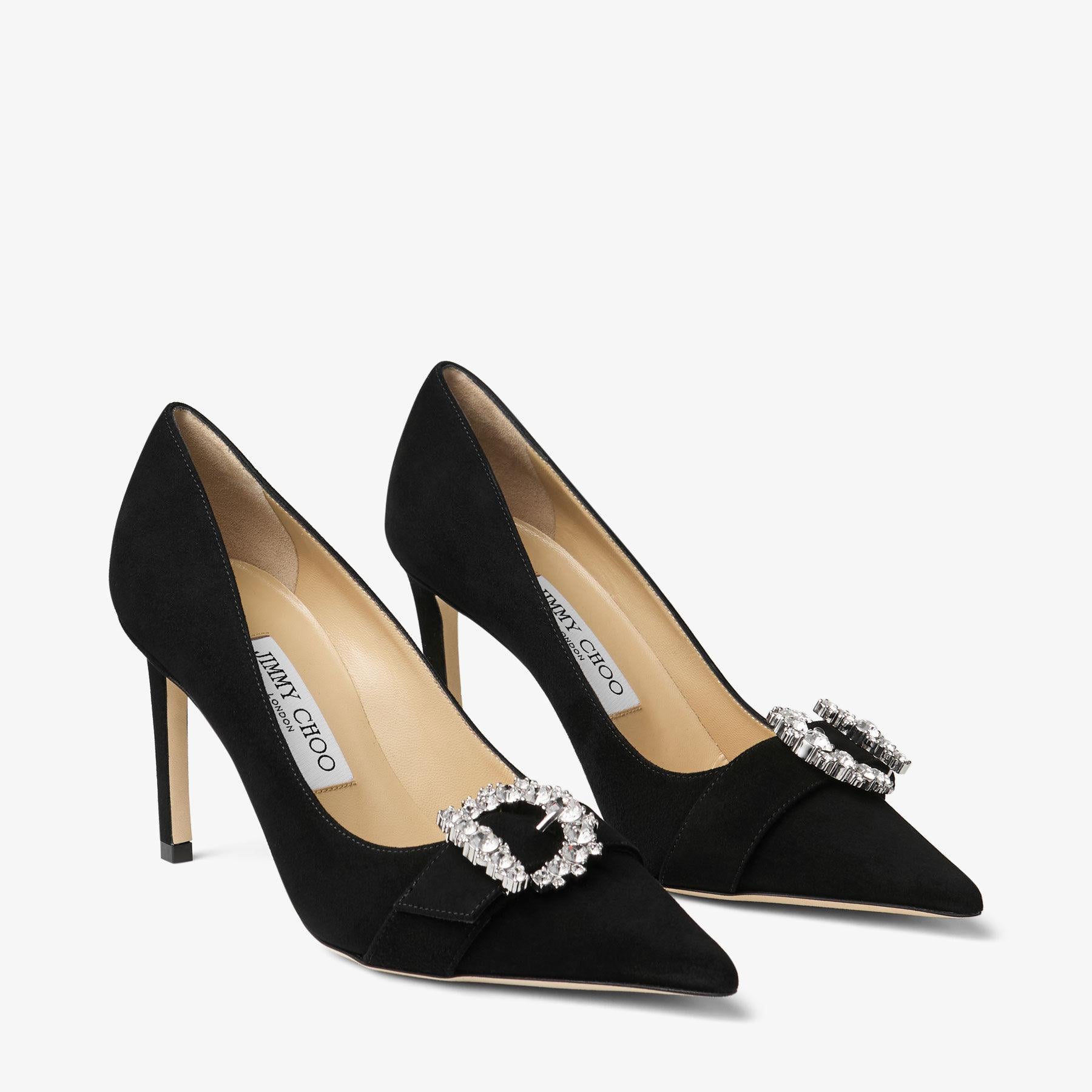 Jimmy Choo Cheri 85 in Black | Lyst UK