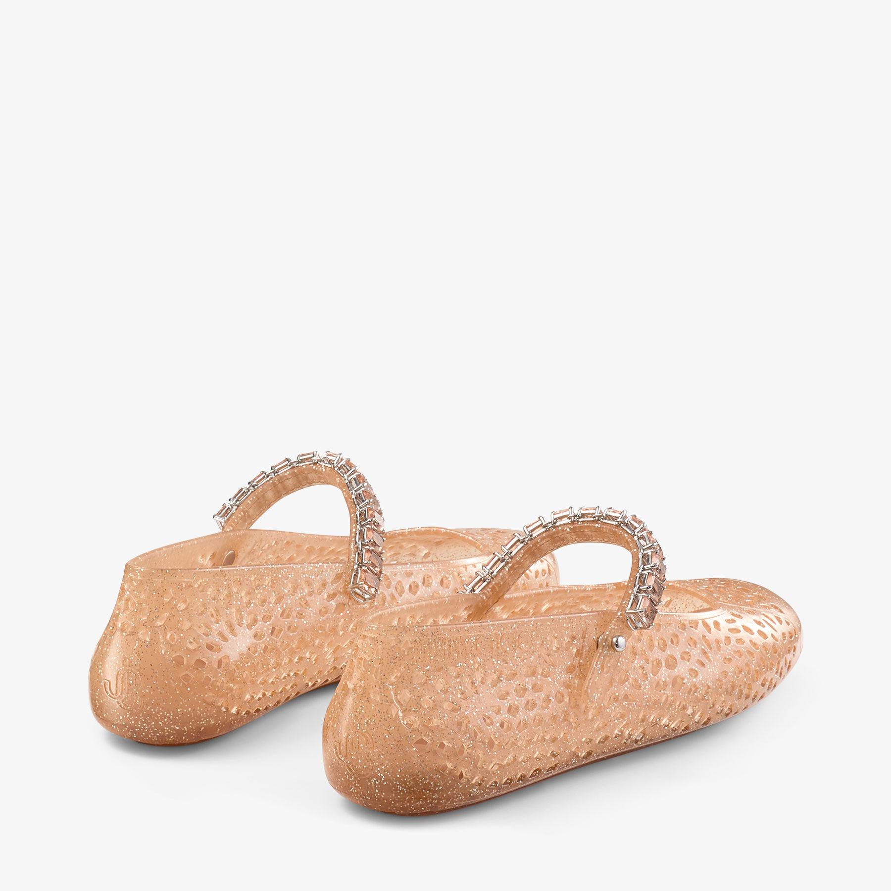 バレエシューズ Jimmy Choo The Jelly Transparent Ballet Flats With Crystals Jimmy Choo | Shoes | Jimmy Choo The Jelly Transparent Ballet