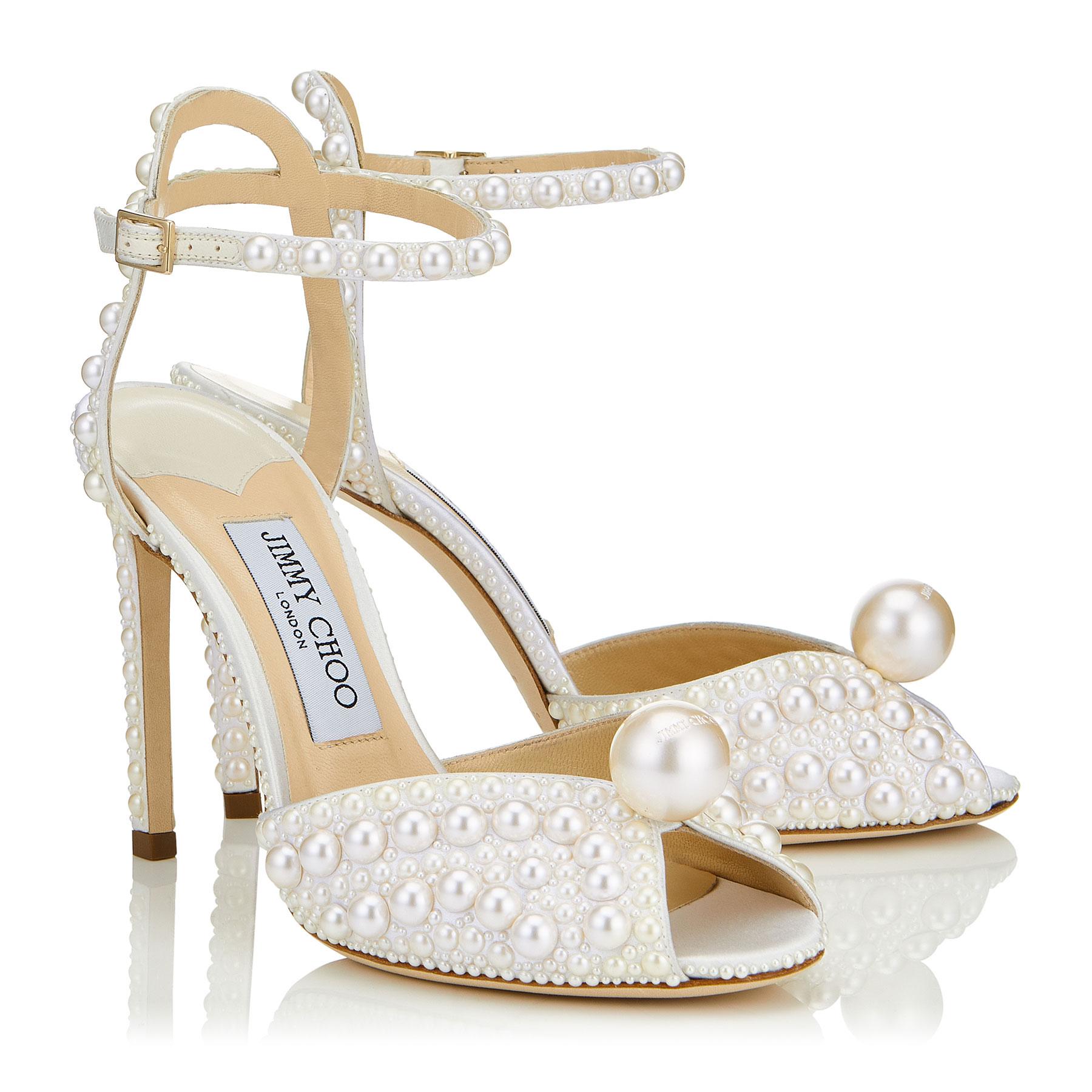 jimmy choo heels white