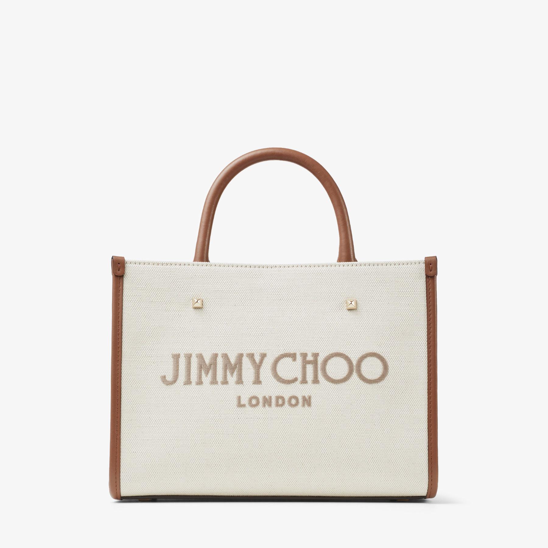 Jimmy Choo Avenue S Tote in Natural | Lyst