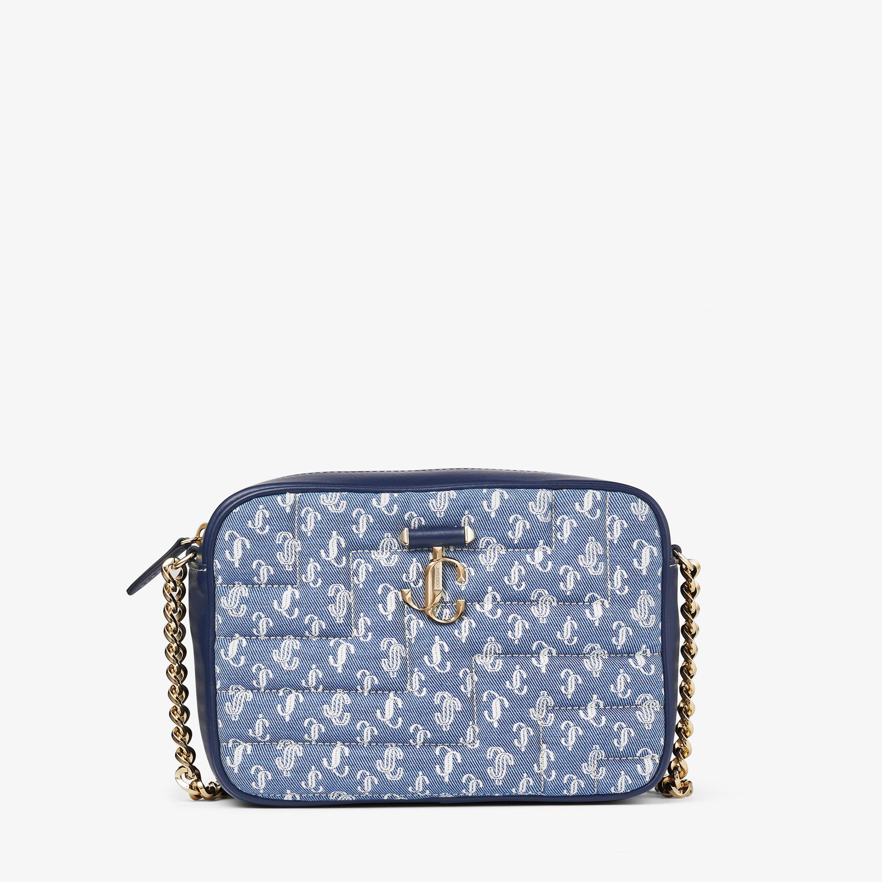 Jimmy Choo Varenne Avenue Camera M in Blue | Lyst