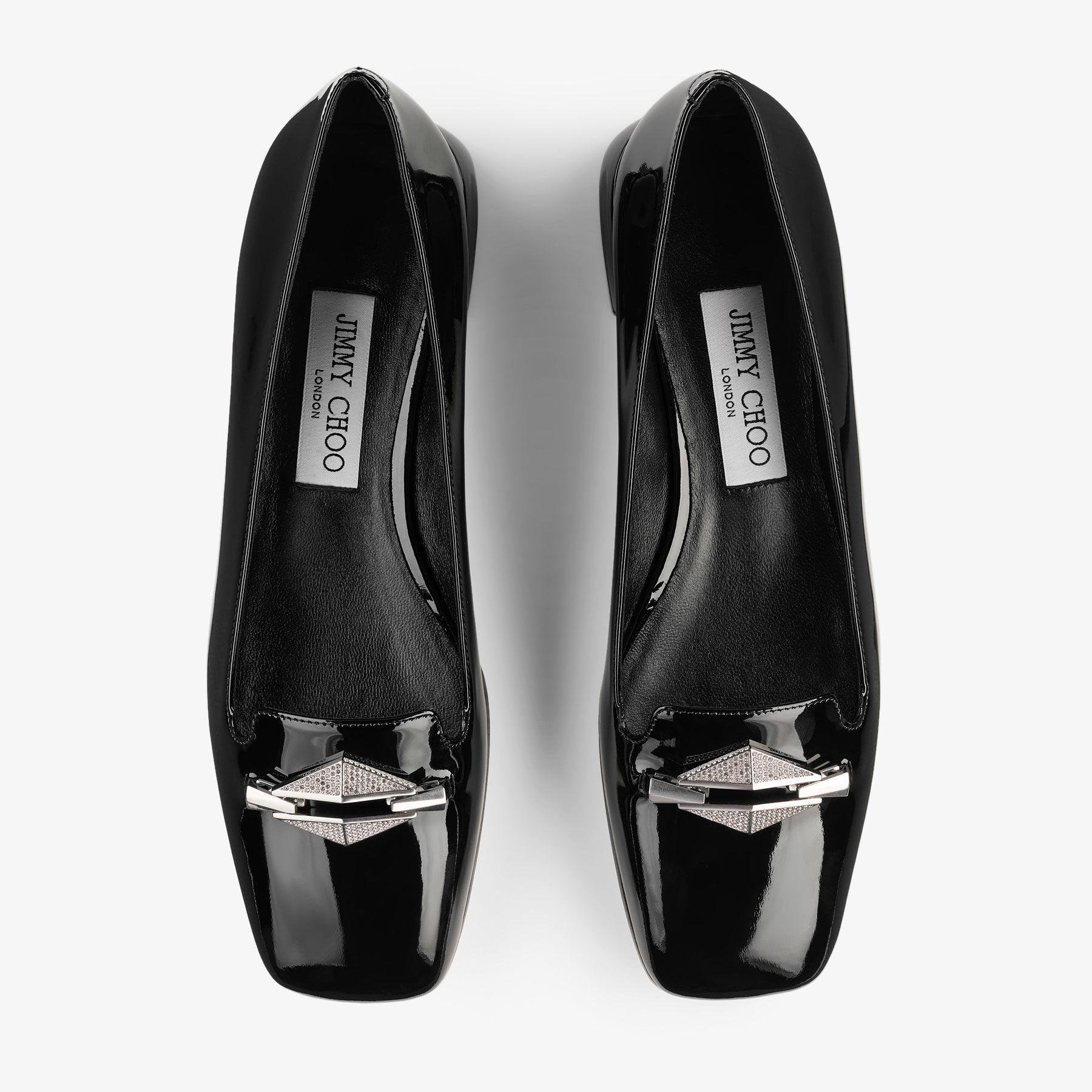 Jimmy Choo Ravi Flat in Black | Lyst