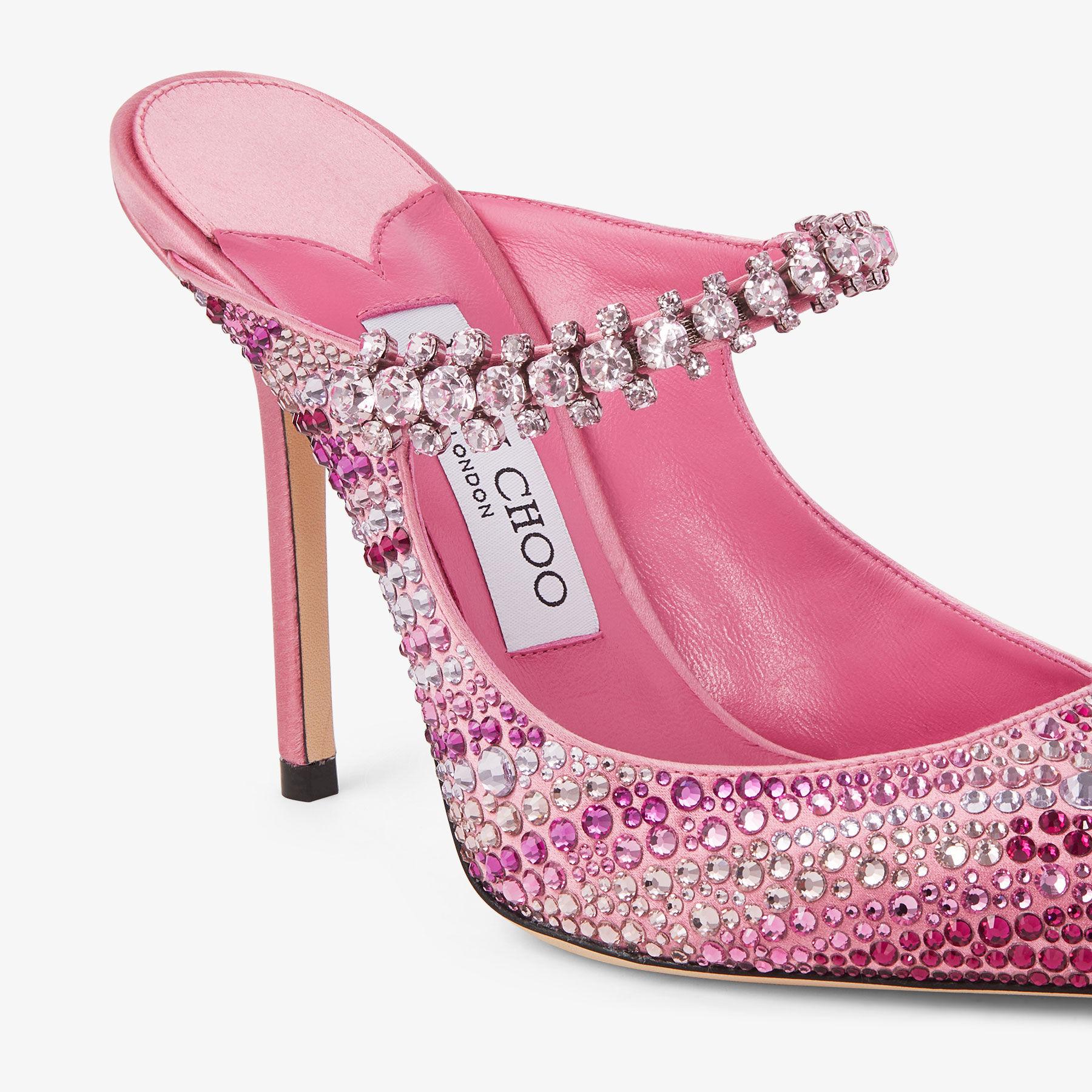 Jimmy Choo ビジュー付き　ビング　100 バレットピンク Jimmy Choo ビジュー付き ビング 100 バレットピンク