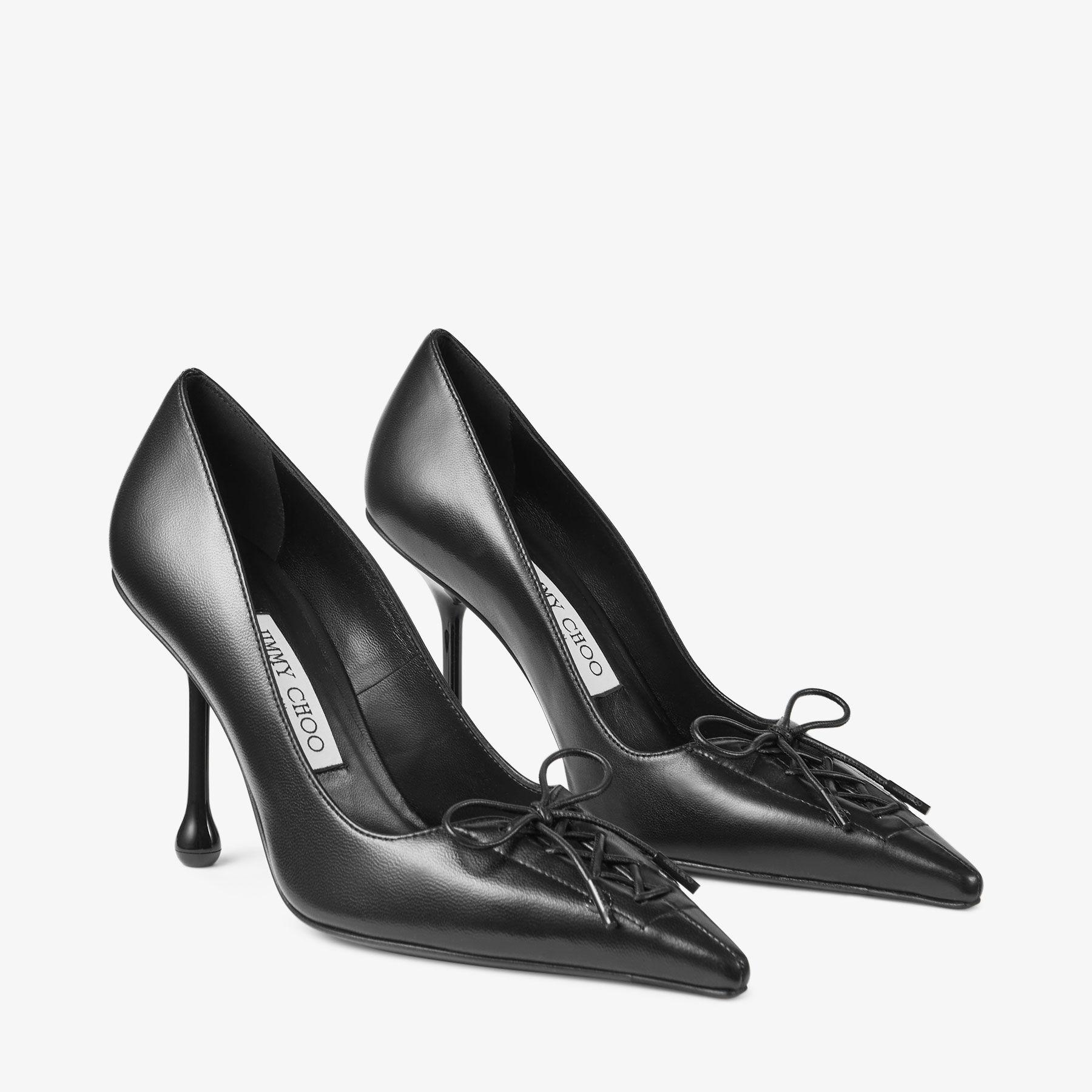 パンプス Jimmy Choo Jimmy Choo Black Leather Amelia Pumps Amelia | Black Calf Leather Pumps | JIMMY CHOO