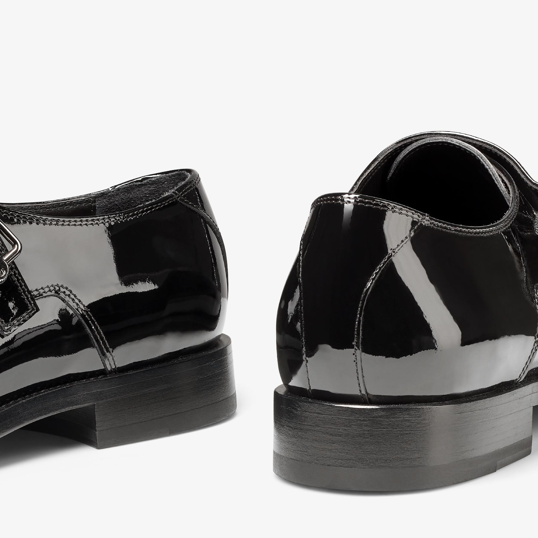 Jimmy Choo Finnion Monkstrap in Black for Men | Lyst