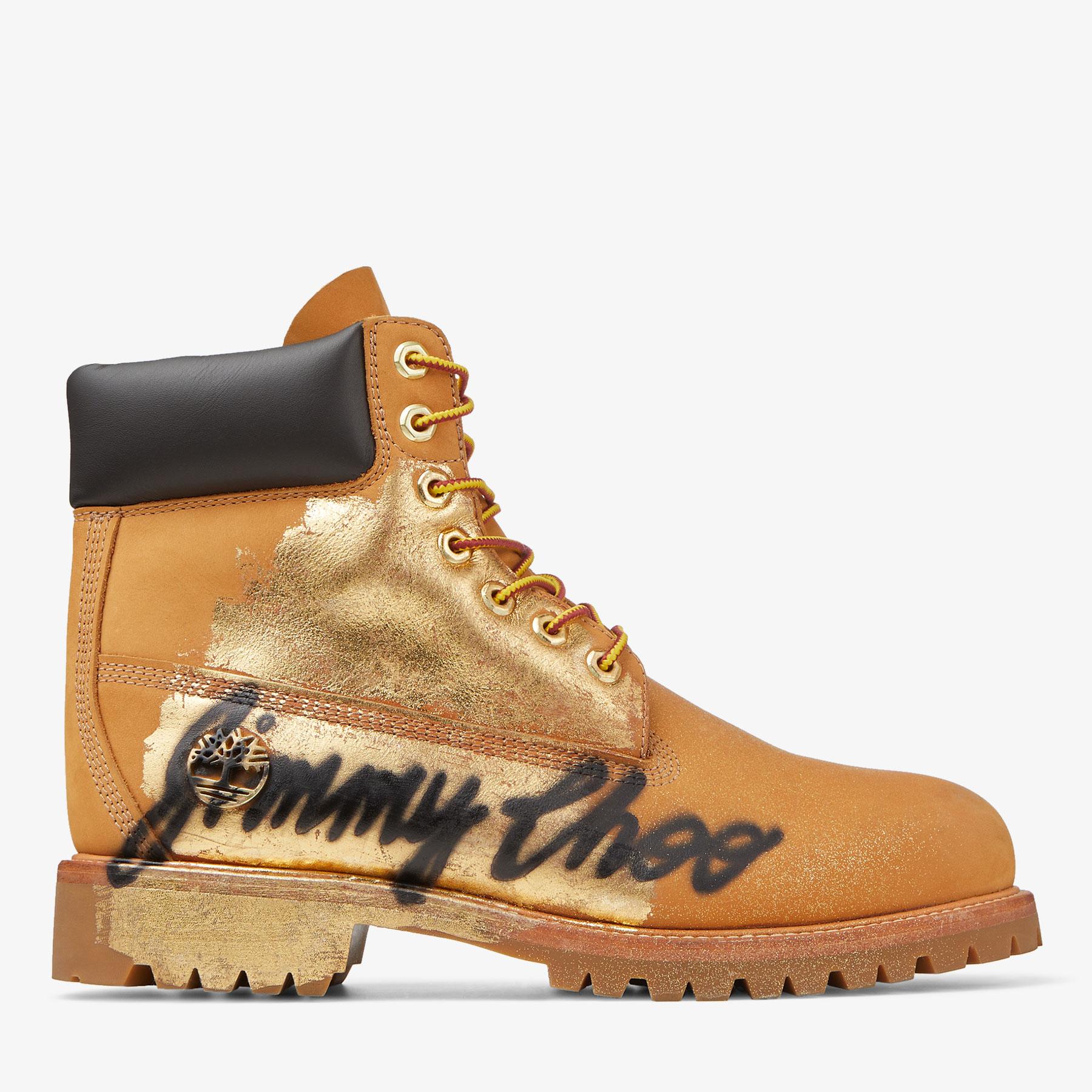 Jimmy Choo X Timberland 6 Inch Graffiti Boot in Brown for Men | Lyst
