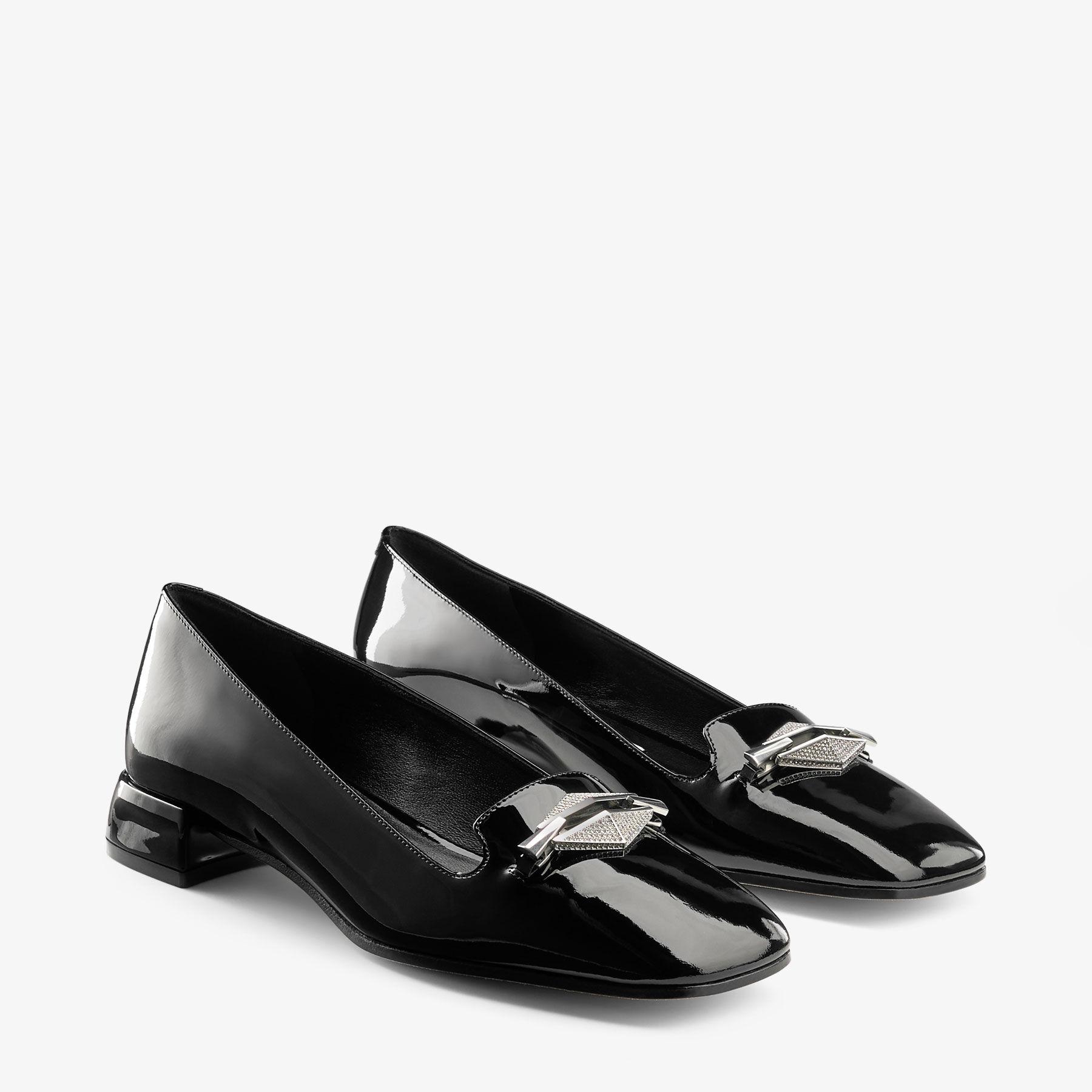 Jimmy Choo Ravi Flat in Black | Lyst