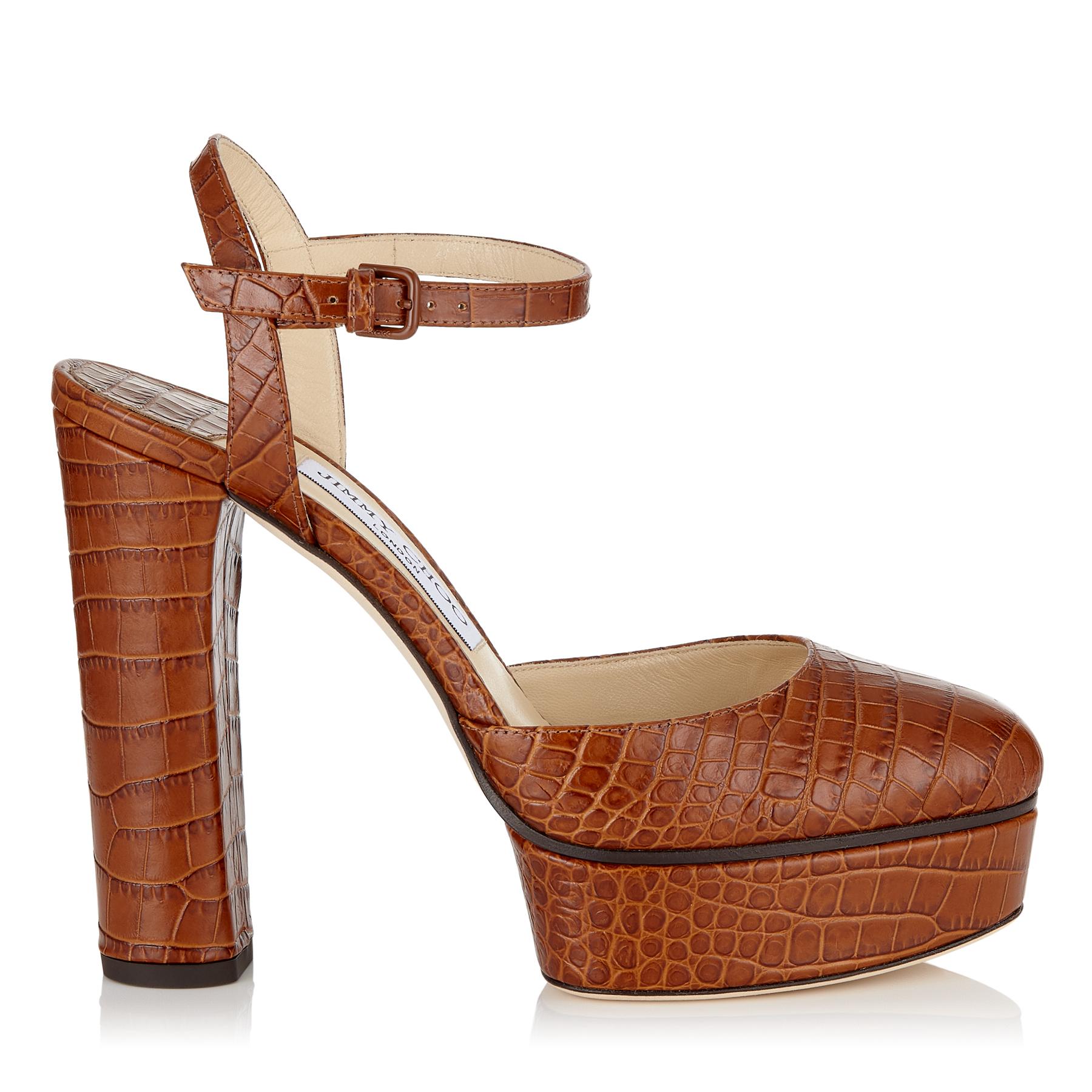 jimmy choo crocodile pumps