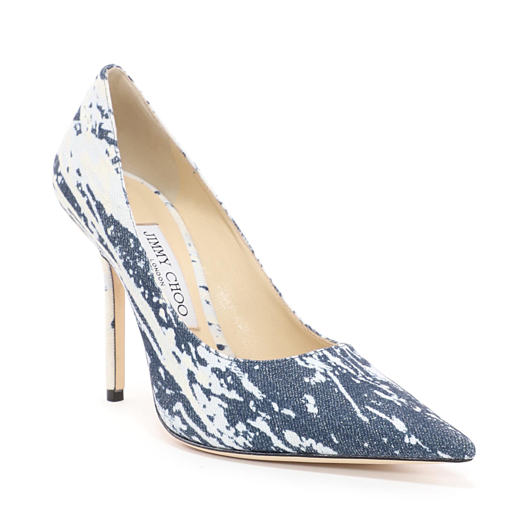 jimmy choo denim pump
