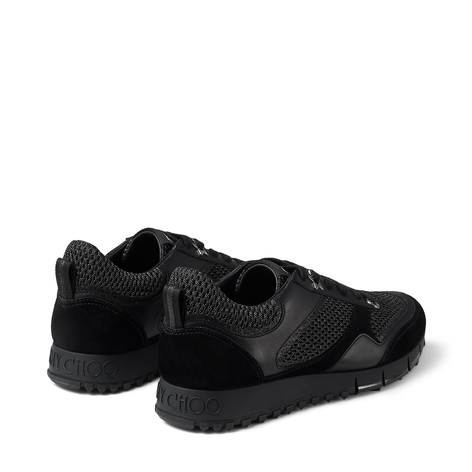 Mens Trainers Jimmy Choo Cash Trainers Mesh Sneakers Jimmy Choo