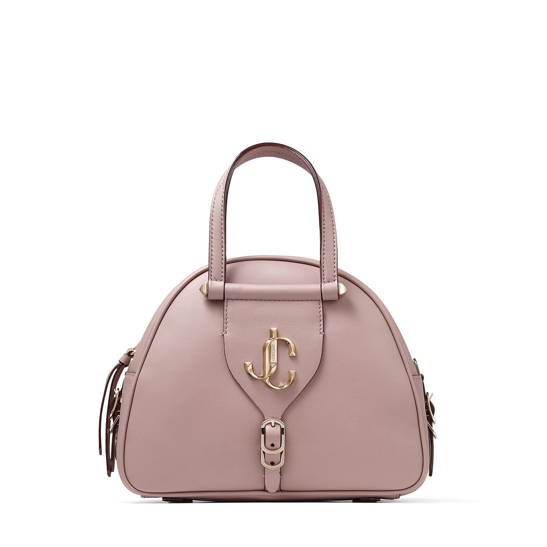 Jimmy Choo Varenne Bowling Bag Leather Mini at 1stDibs