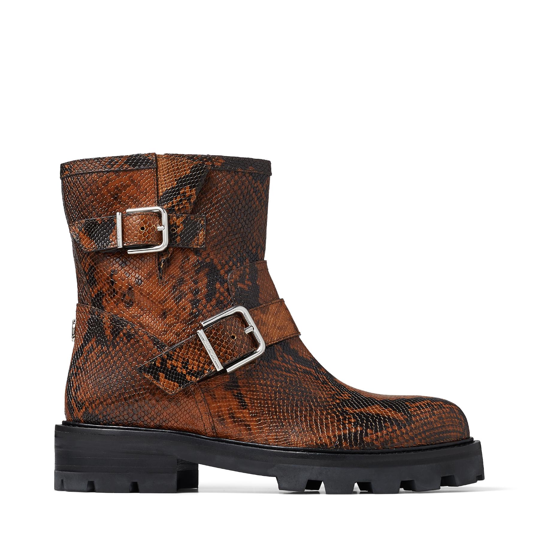 Snake biker boots Clearance