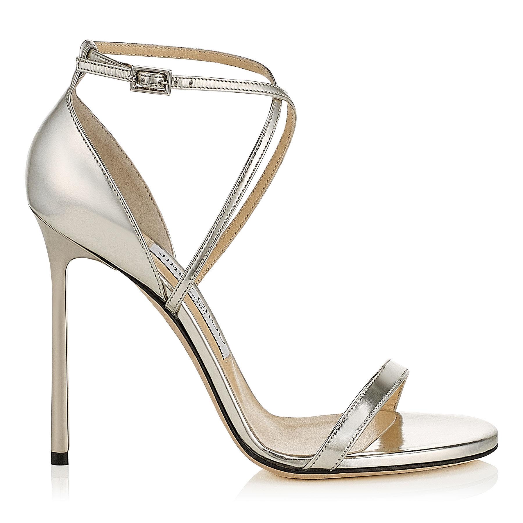 Jimmy Choo Hesper 110 in Metallic | Lyst