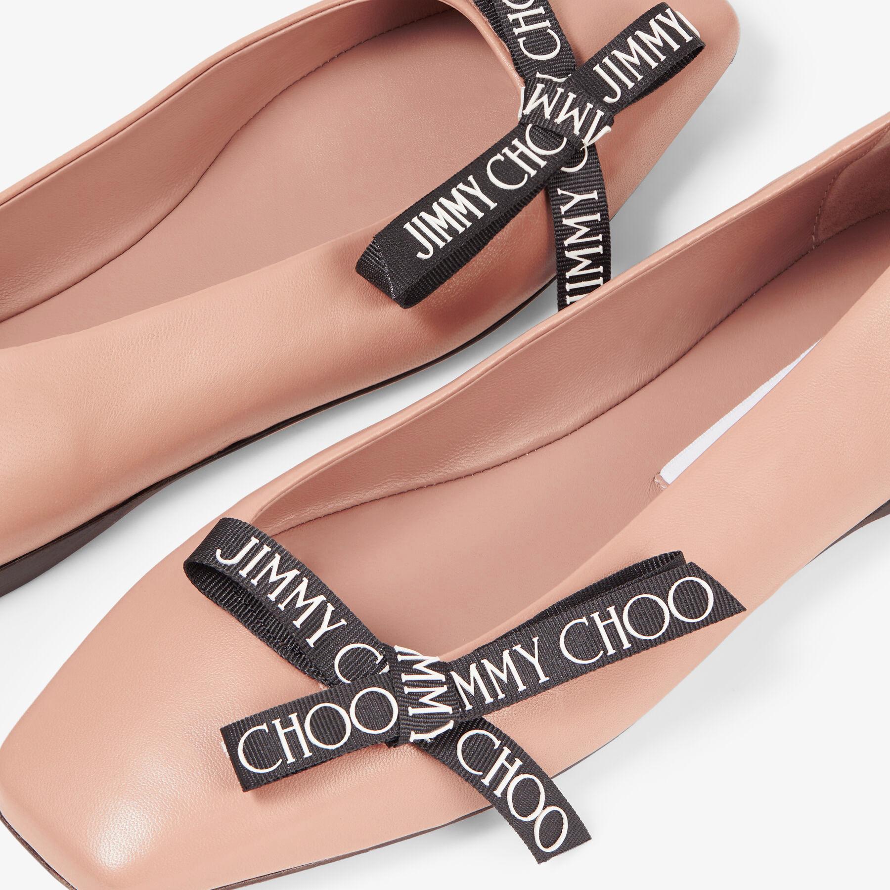Jimmy Choo Veda Ballerina in Pink | Lyst