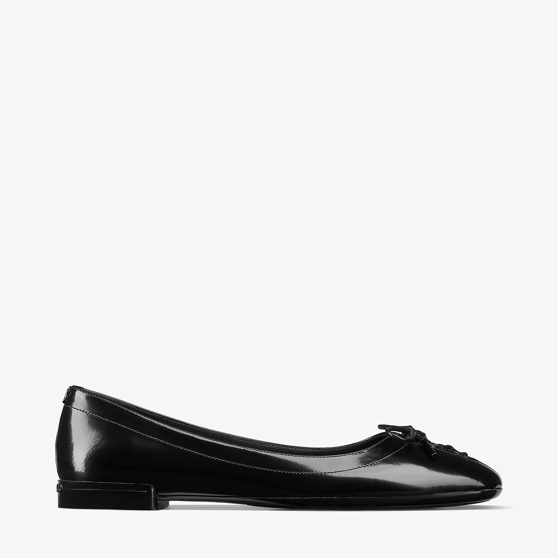 JIMMY CHOO 関税込み Gala bow-embellished ballet flats JIMMY CHOO 関税込み Gala bow-embellished ballet flats