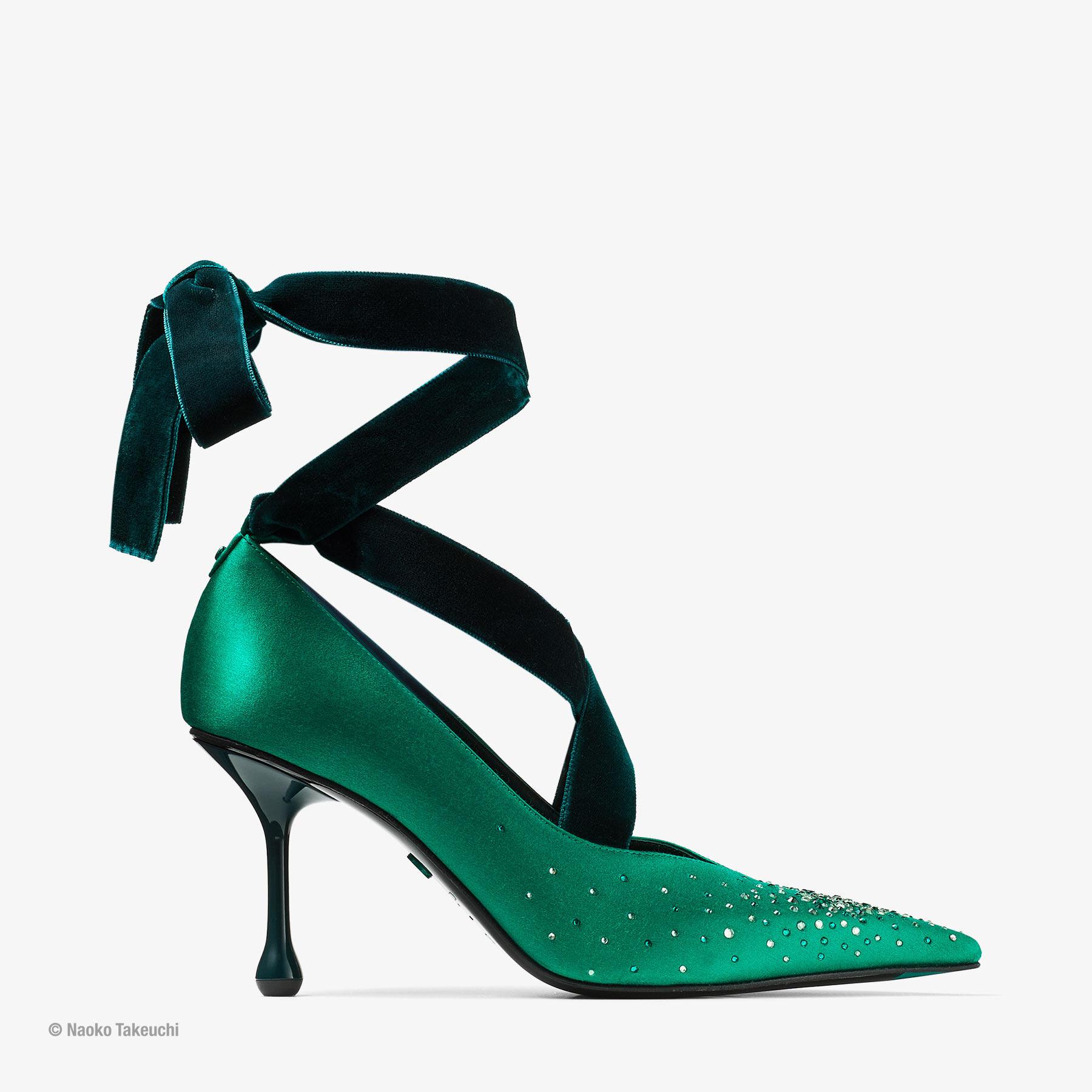 Jimmy Choo Sailor Neptune Pump 80 in Green | Lyst Australia