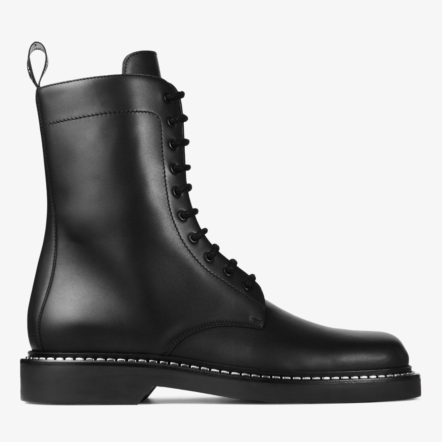 Jimmy Choo Black Fabric Ankle Men\'s Boots Jimmy Choo Boots for Men | The RealReal main image 3