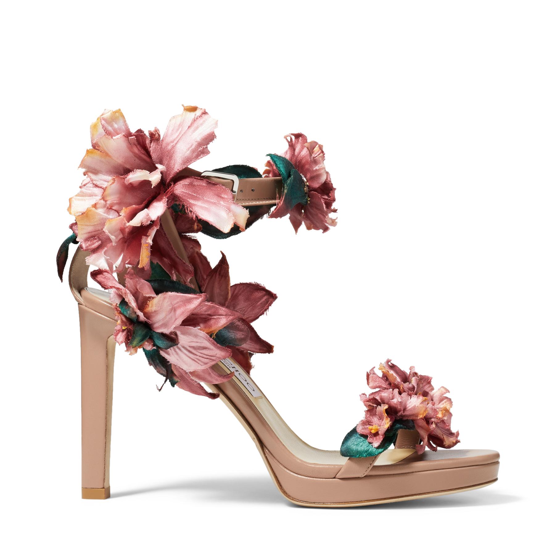 Jimmy Choo Satin Blossom In Your Choos in Pink | Lyst