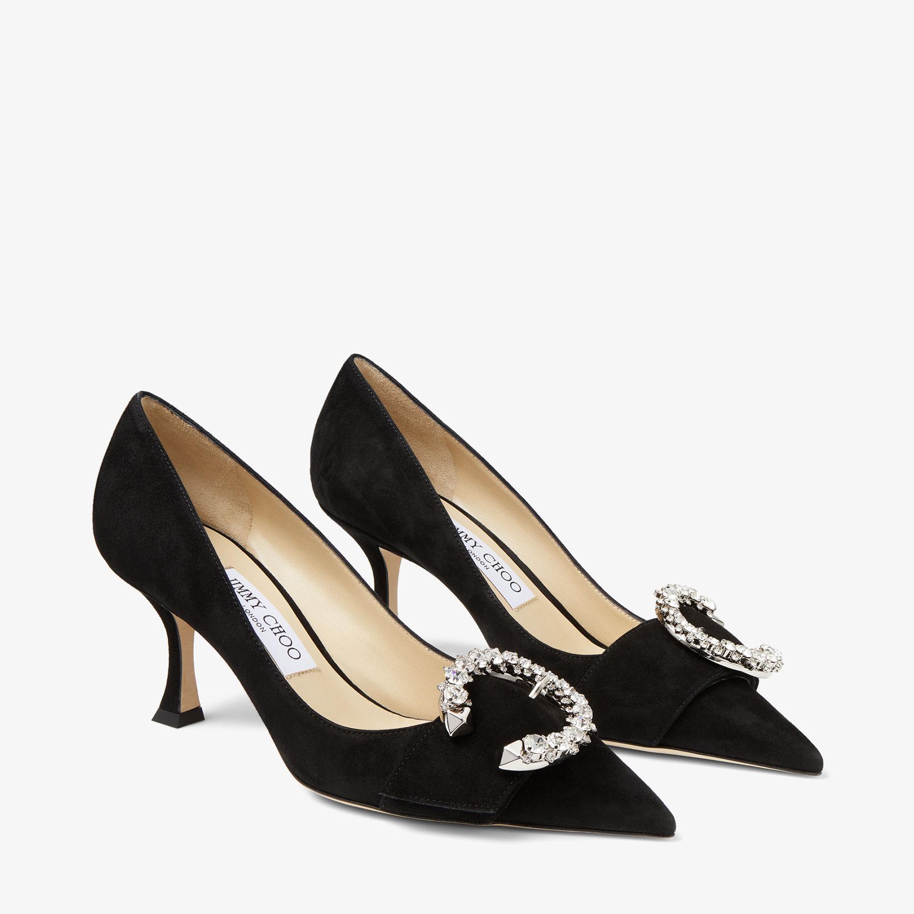 Jimmy Choo Melva 70 in Black | Lyst