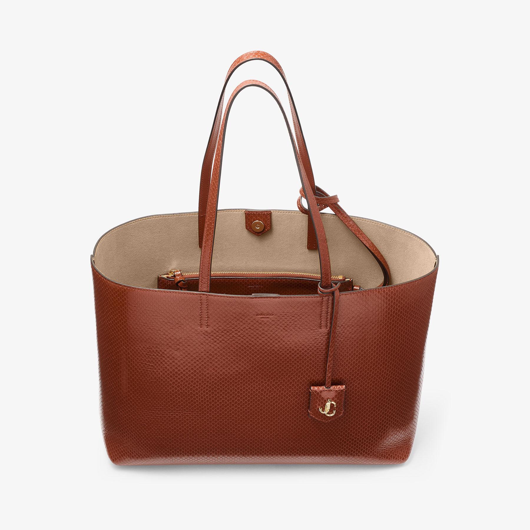 Jimmy Choo Nine2Five East-West in Brown | Lyst