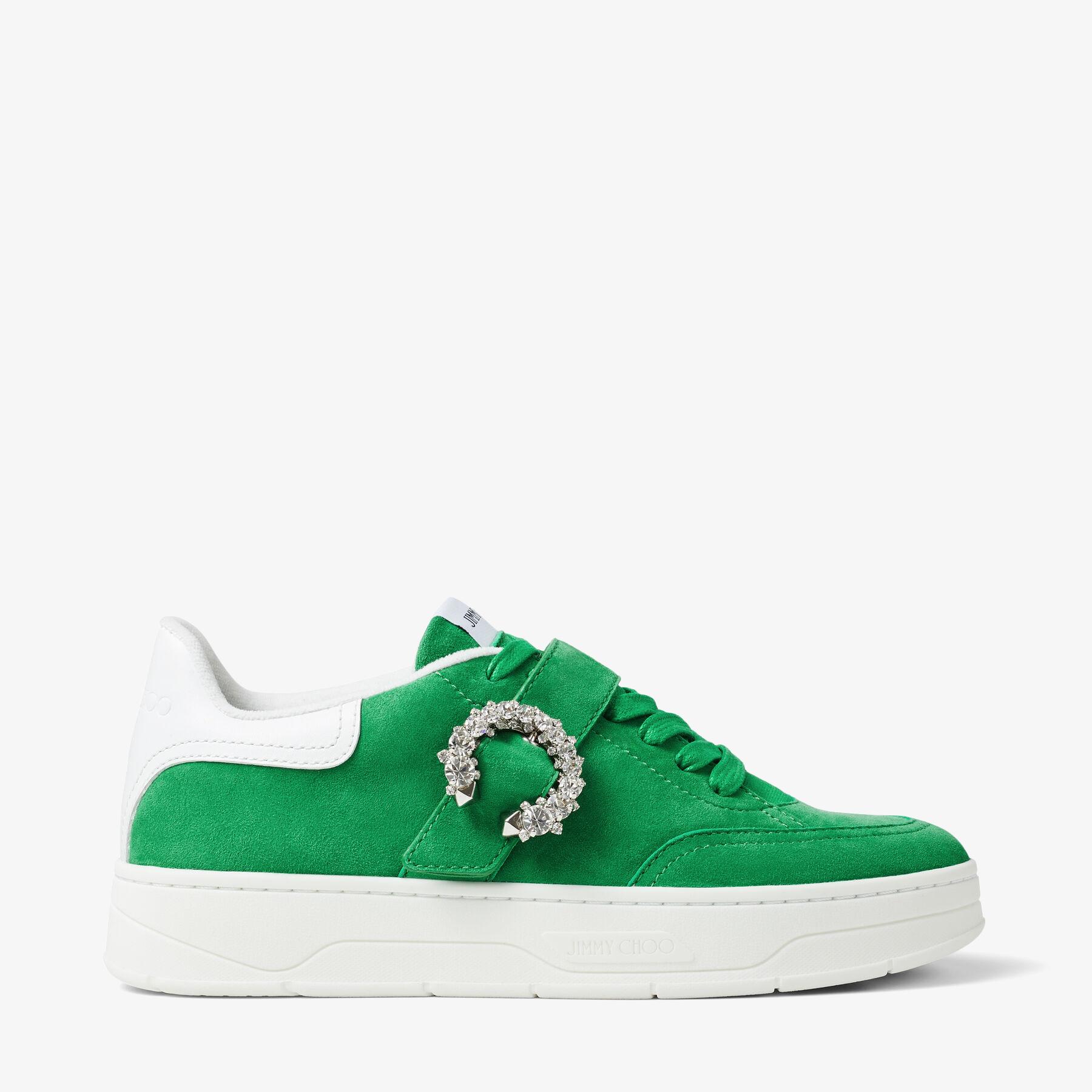 Jimmy Choo Osaka Lace Up in Green Lyst