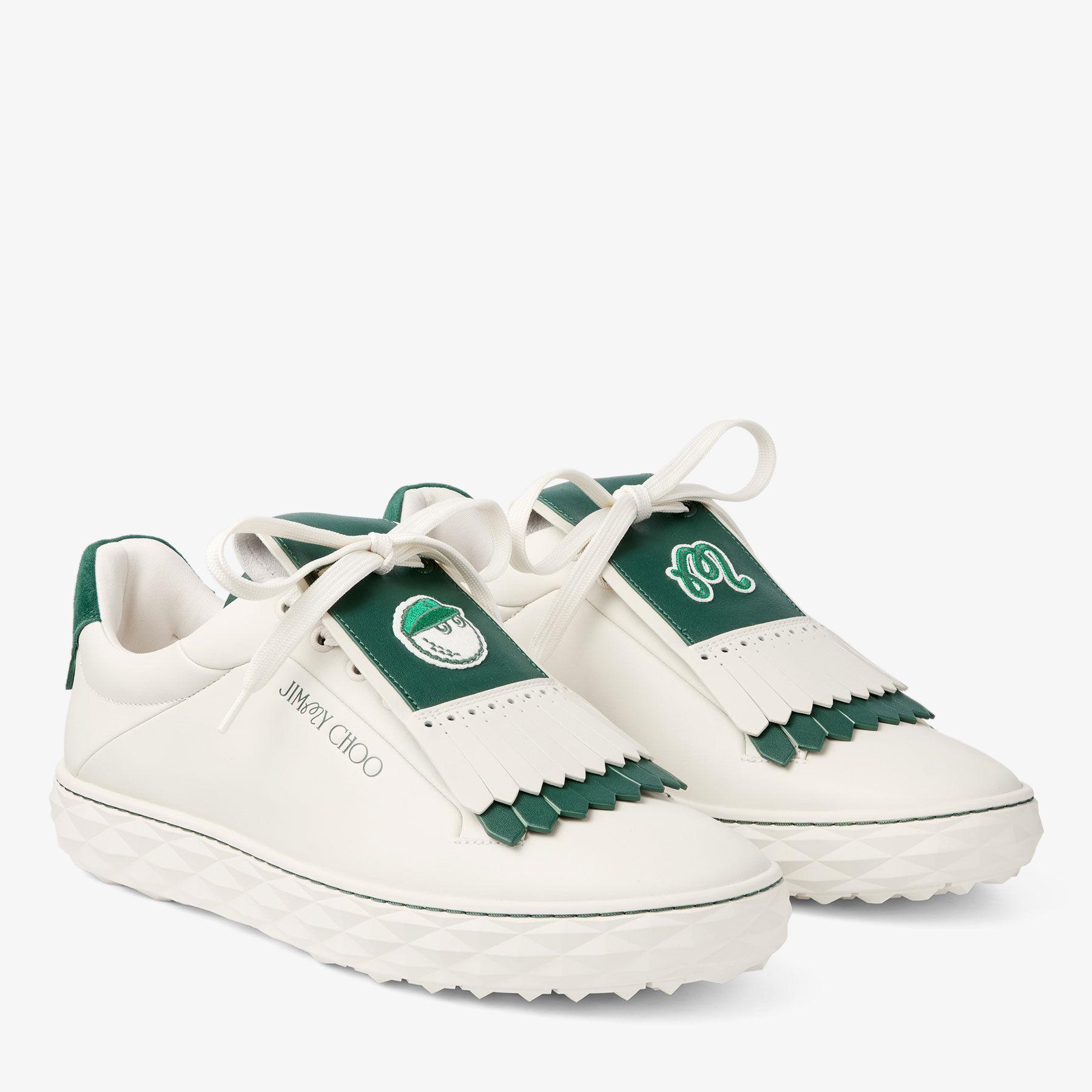 Jimmy Choo Malbon 2.0 Diamond M in White for Men | Lyst