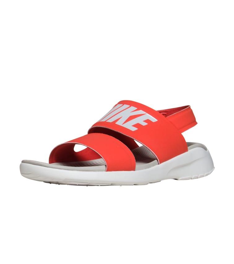 red nike tanjun sandals