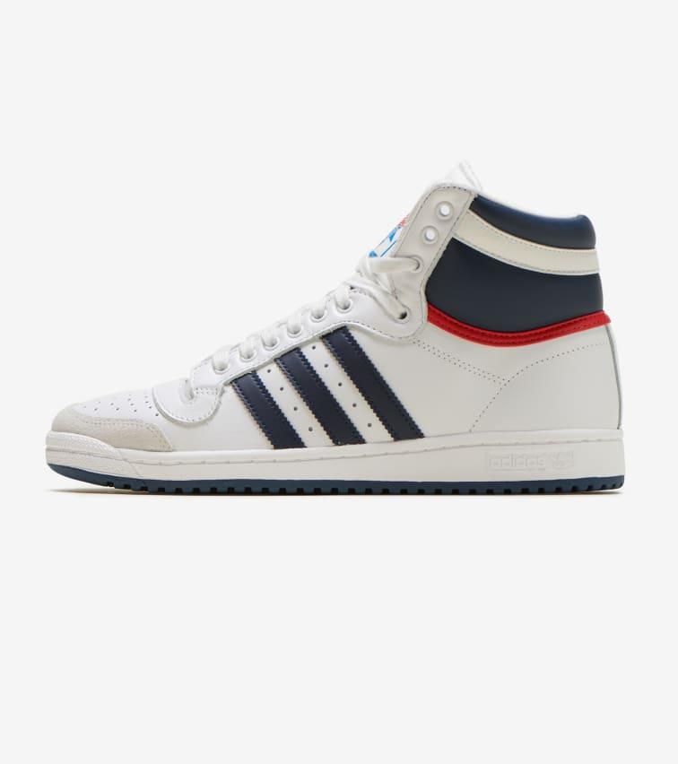 adidas Top Ten Hi in White for Men - Lyst