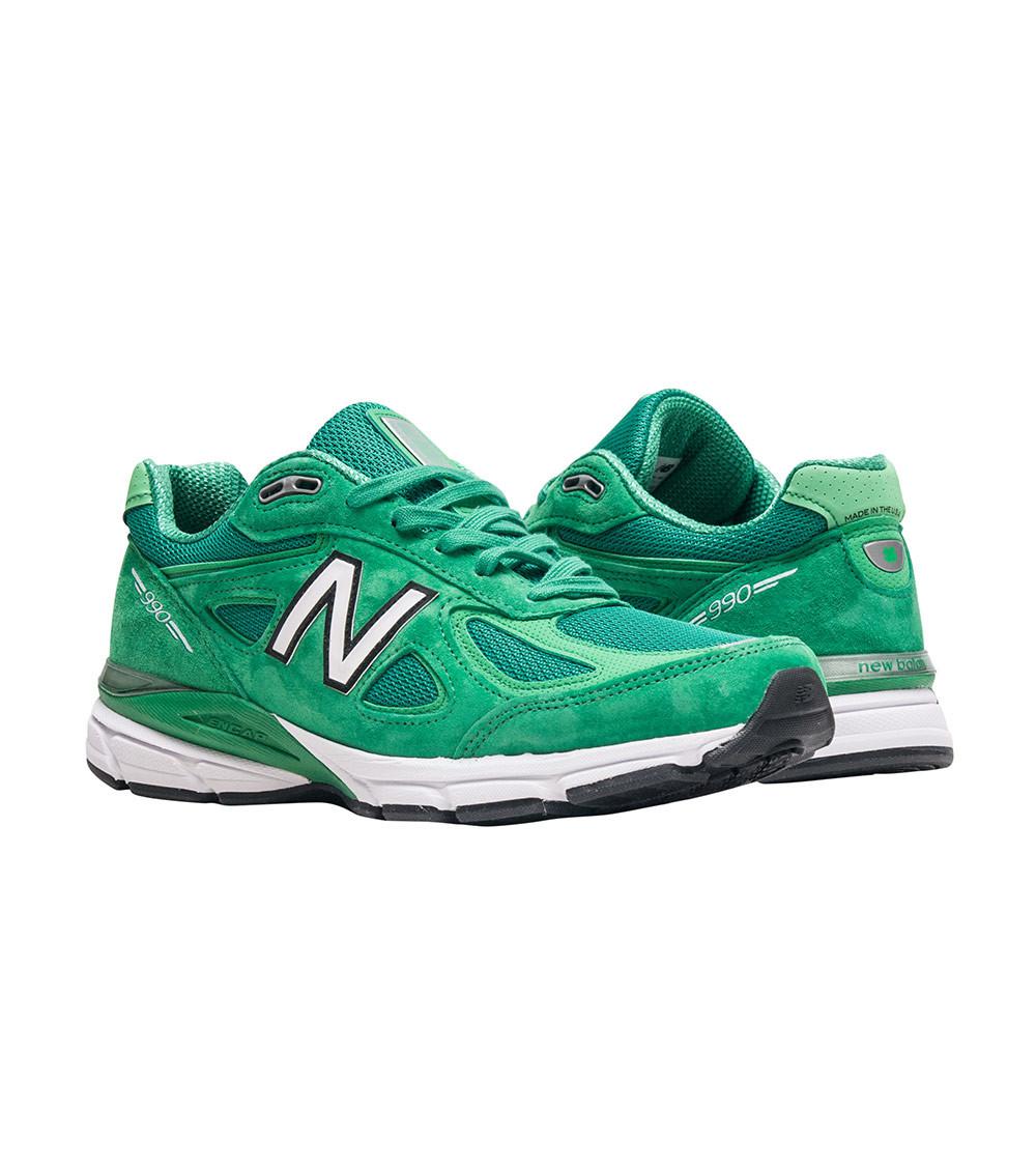 New Balance Suede 990 Running Sneaker in Green for Men Lyst