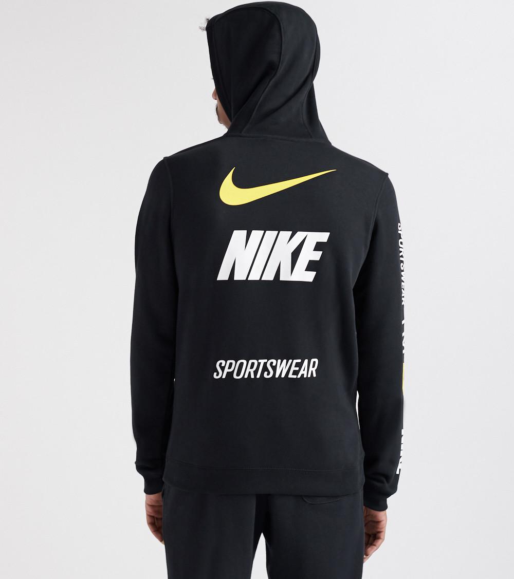 men's nike sportswear microbranding hoodie