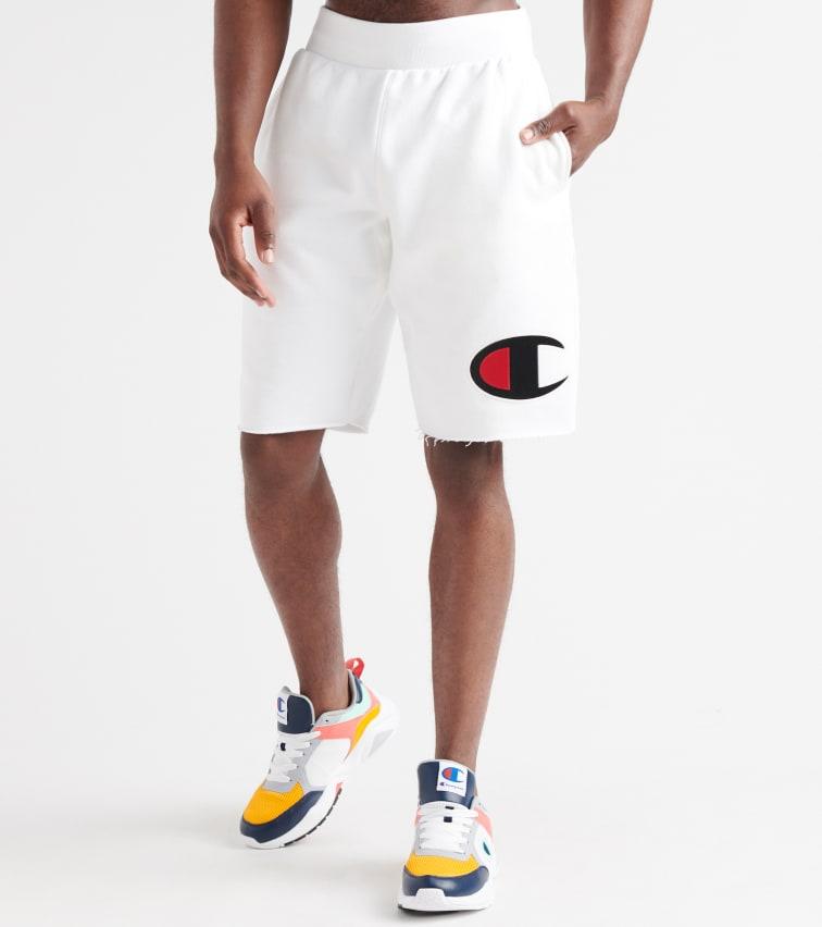 champion shorts white