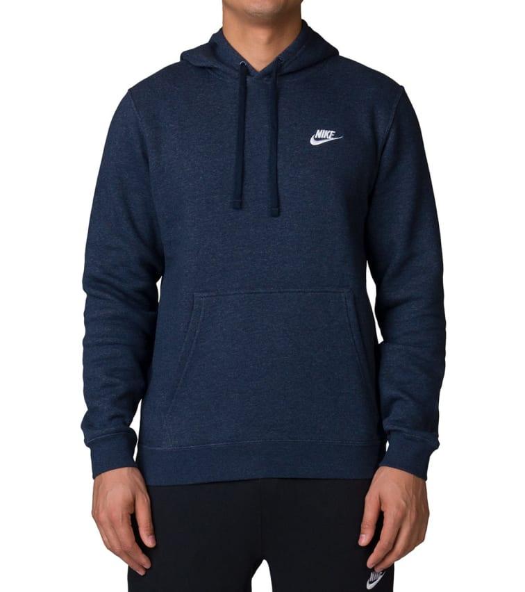 nike navy pullover hoodie