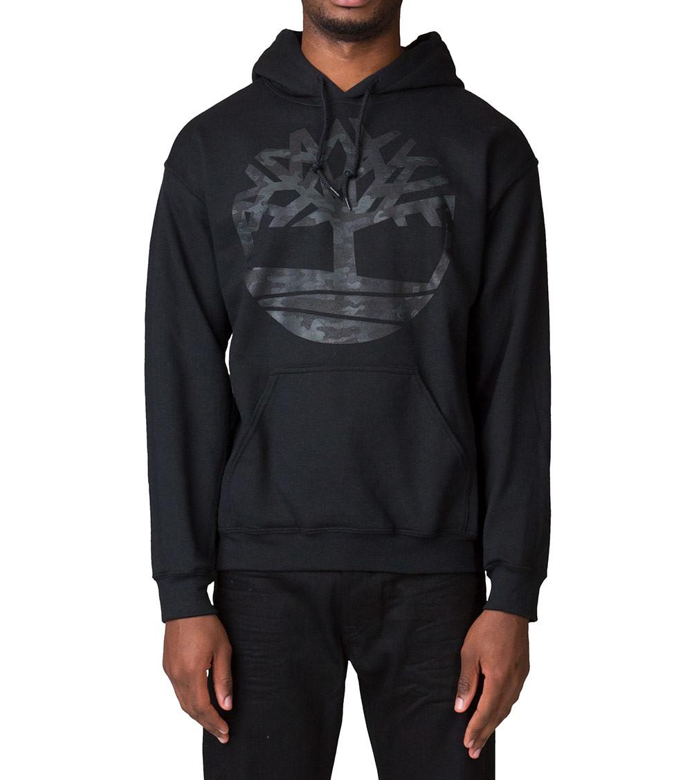 timberland hoodie black