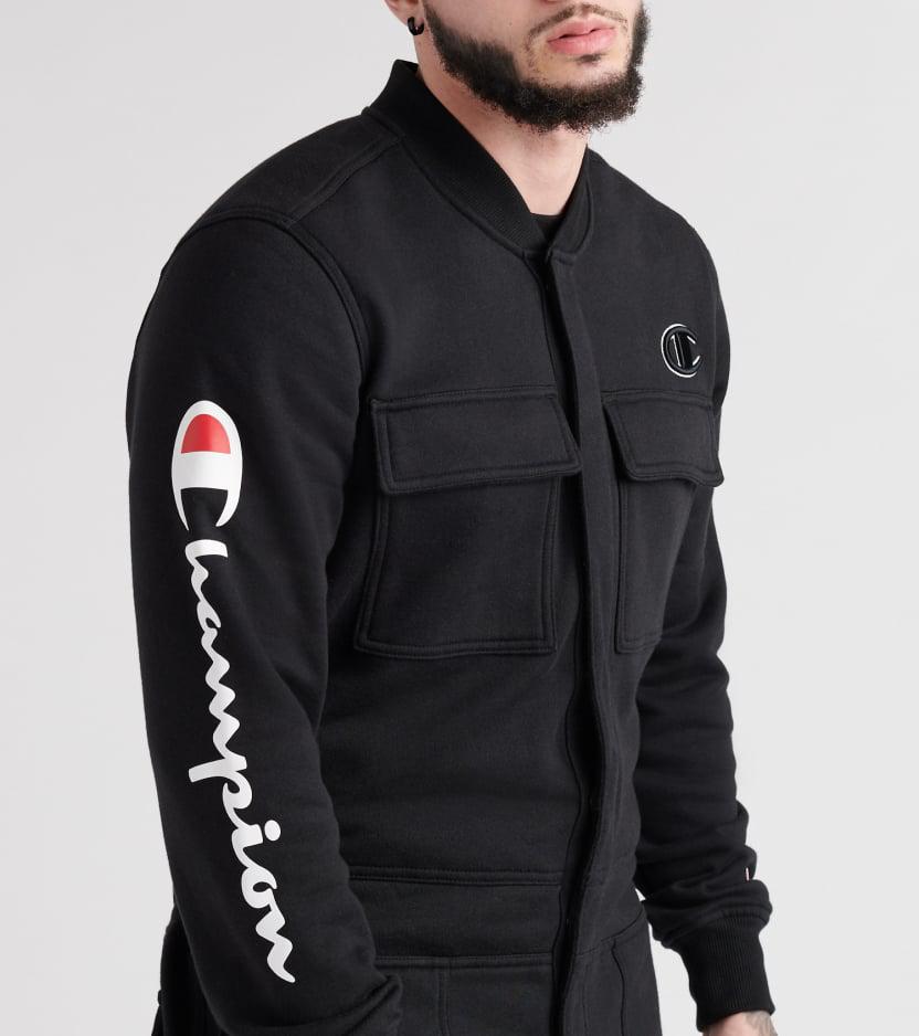 champion super fleece behind the label shorts