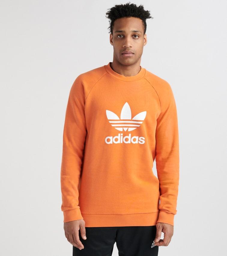 adidas orange sweatshirt