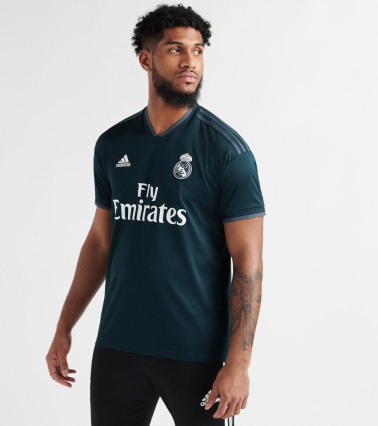 adidas Real Madrid Away Jersey in Blue for Men - Lyst
