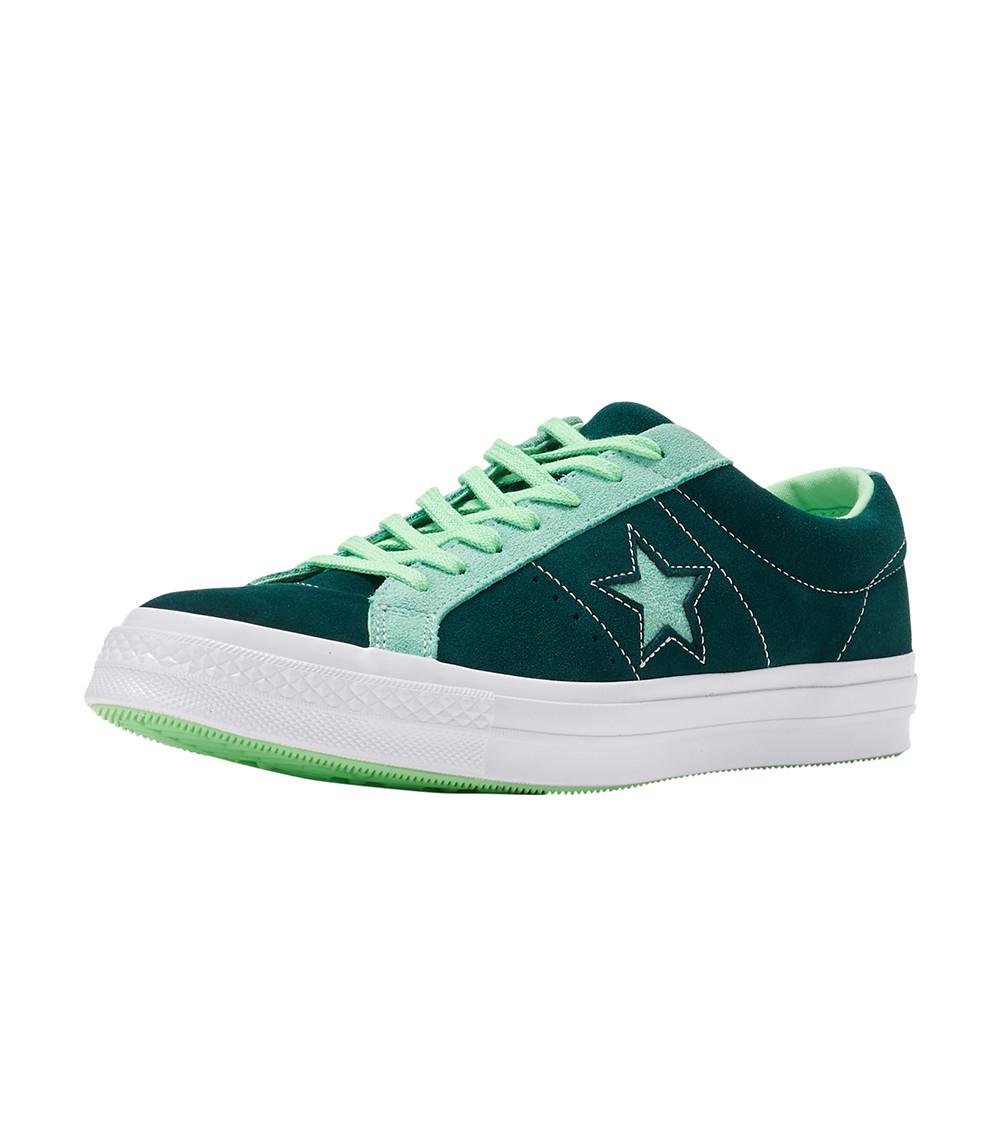 dark green converse
