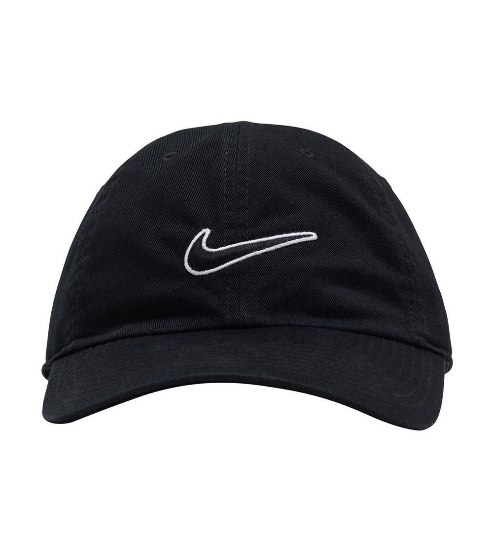 Nike Cotton Essentials Heritage Dad Hat in Black for Men - Lyst